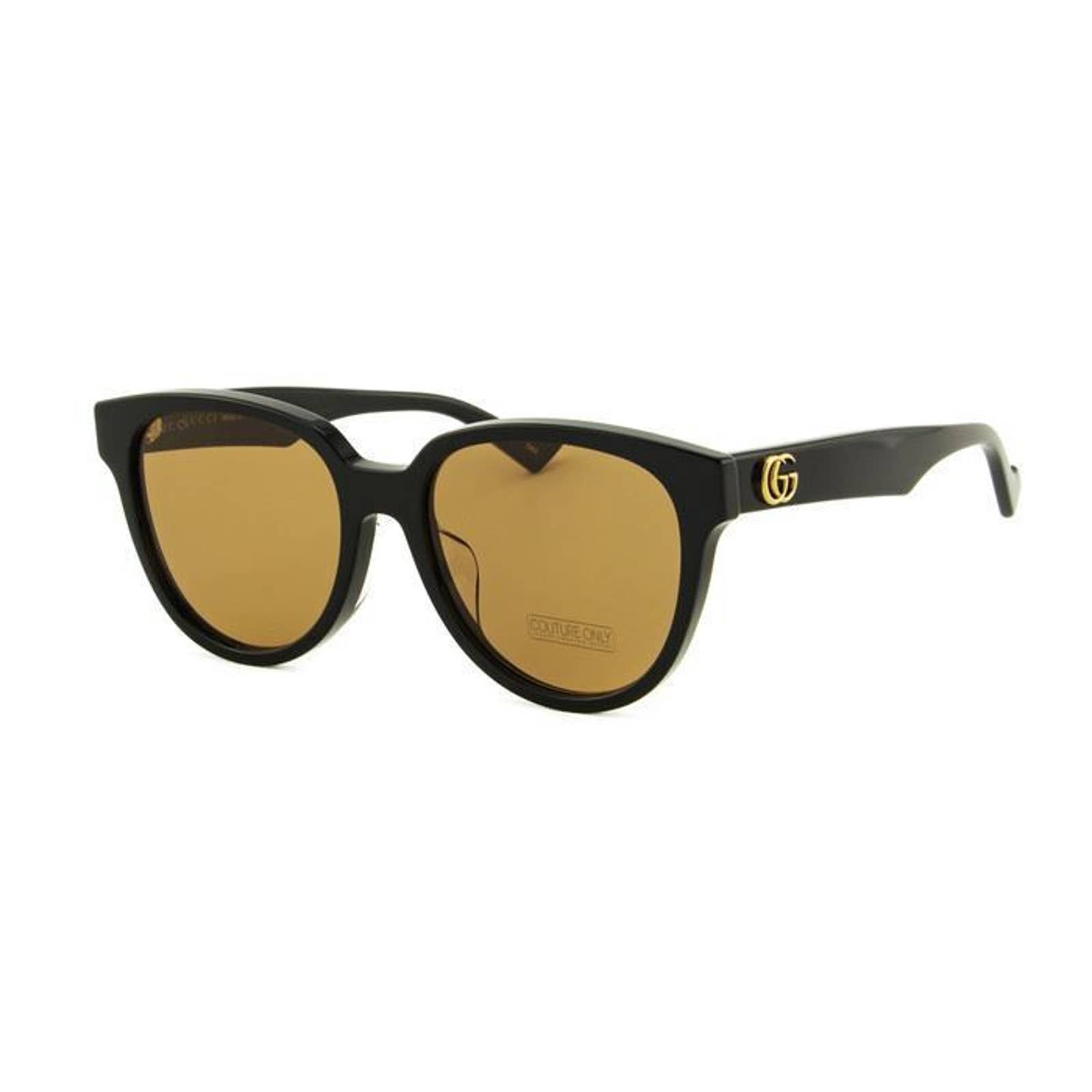 Women Black Round Pantos Sunglasses GG0960SA-003