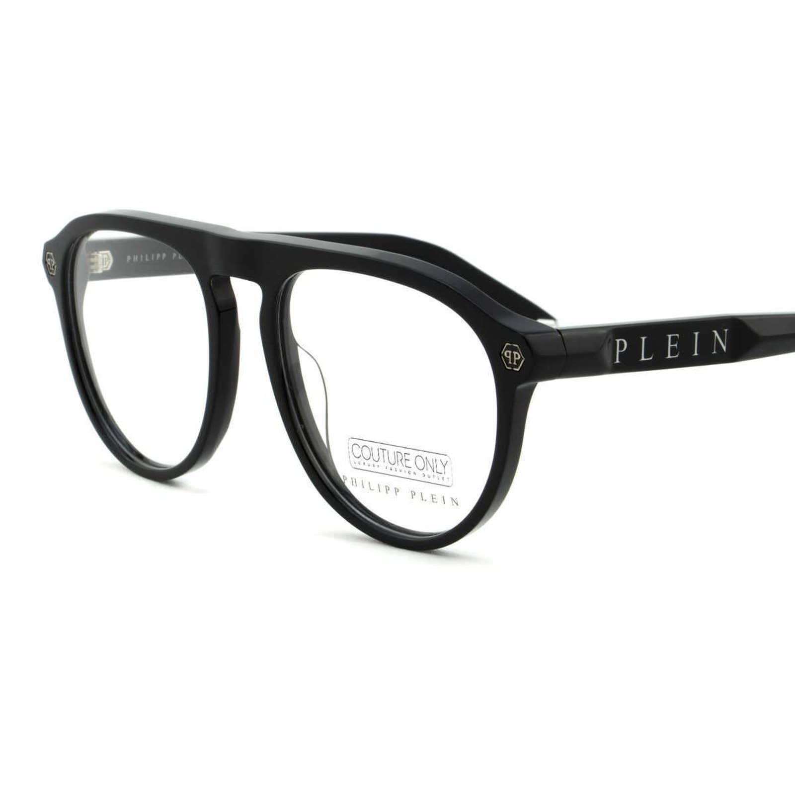 Men Optical Glasses Oval Aviator Black VPP016M-0700