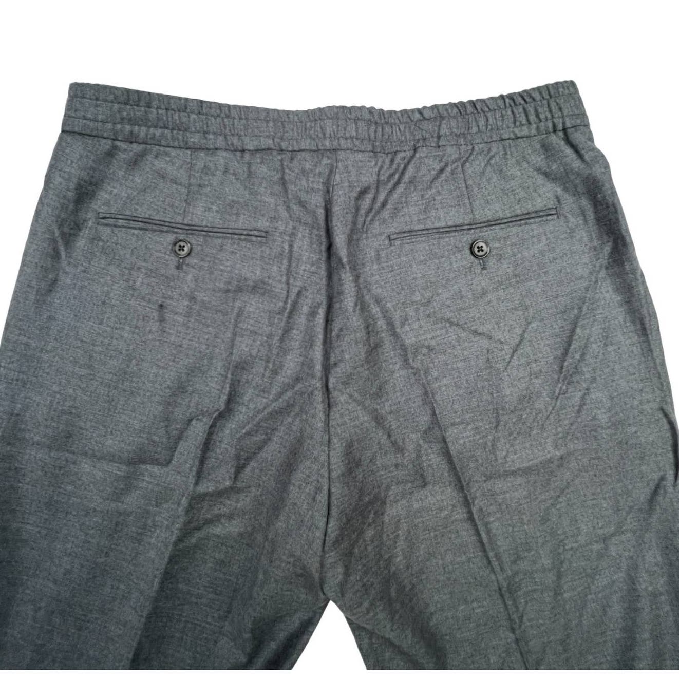 Dylan Gray Men Grey Wool Slim Fit US 34 Sweatpants