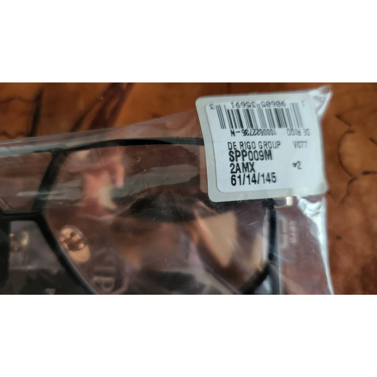 Men Aviator Black Titanium Sunglasses