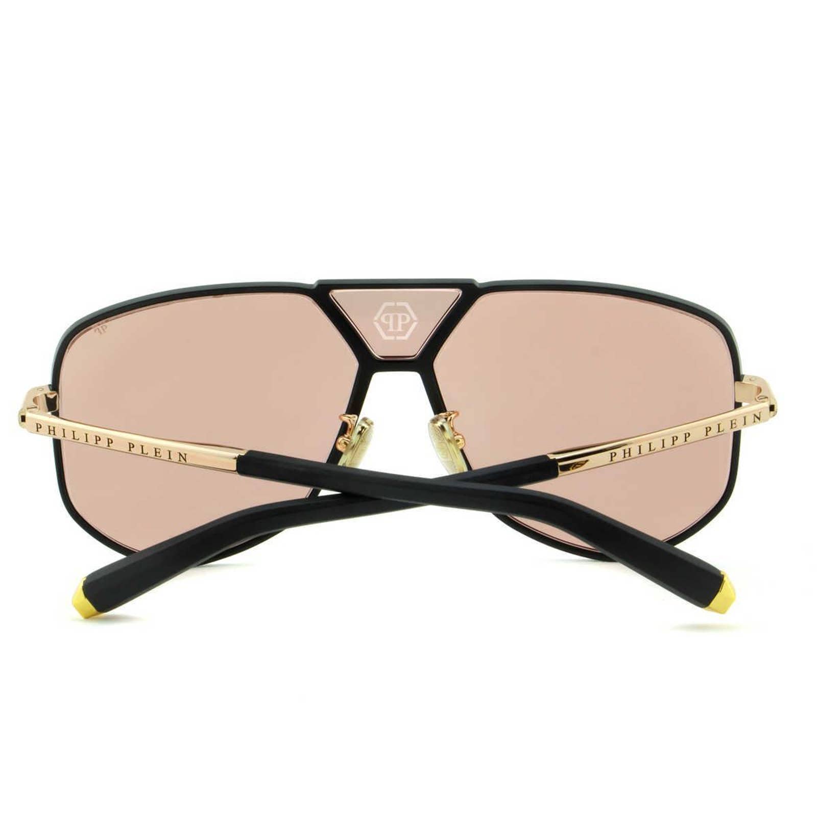 Men Aviator Black Titanium Sunglasses