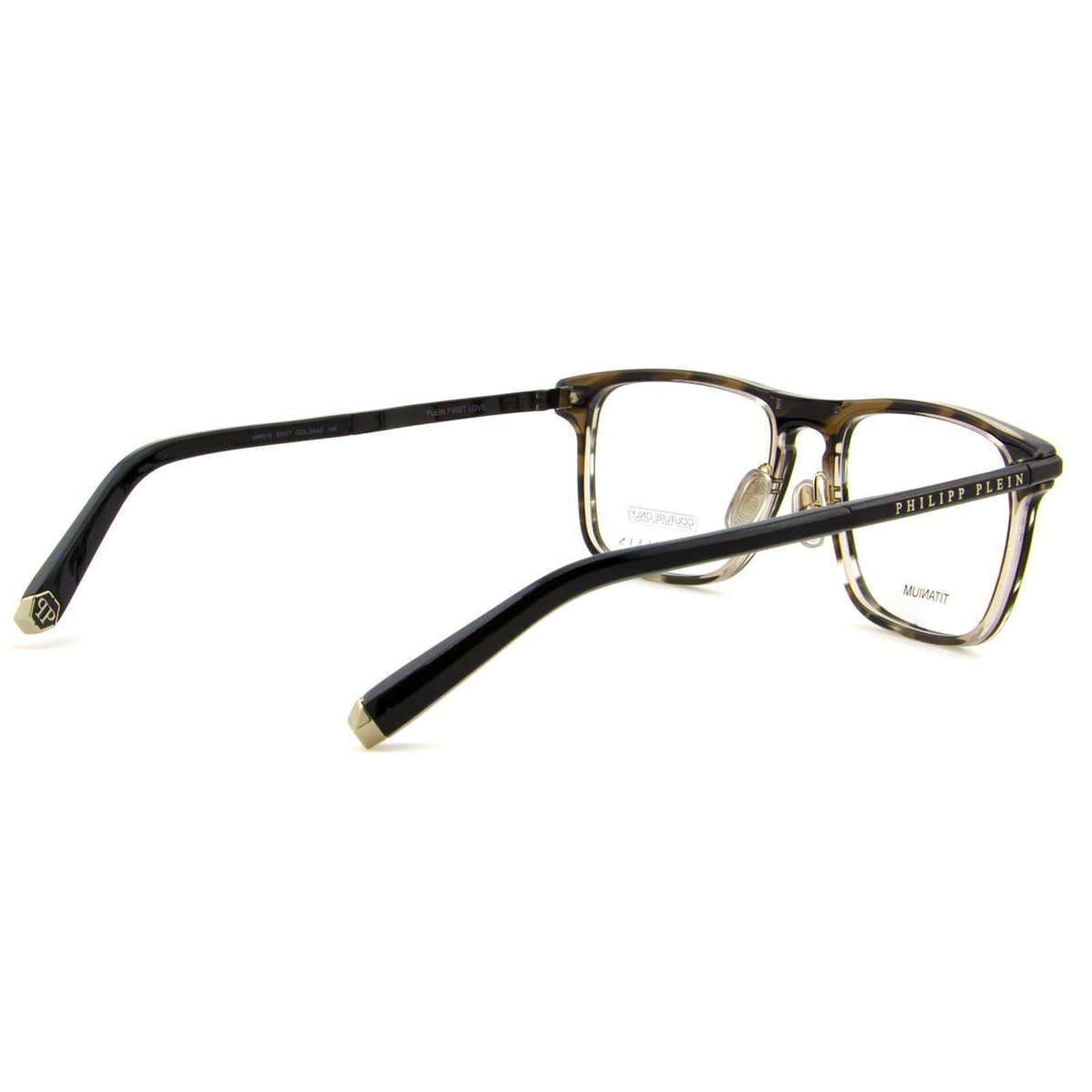 Men Optical Square Marble Gray Brown VPP019M-0XAS