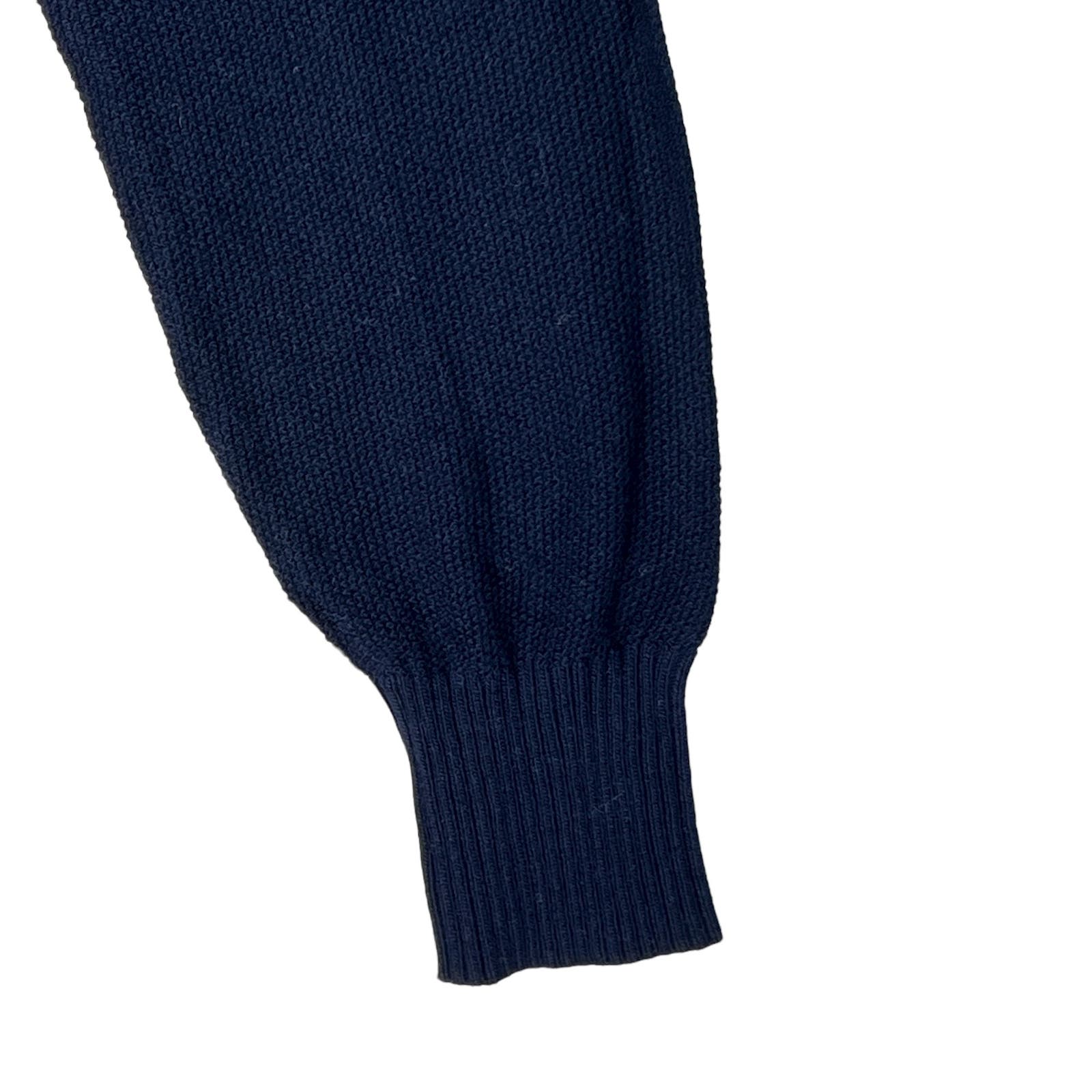 Dylan Gray Men Navy Crewneck US L Wool Sweatshirt Long Sleeves
