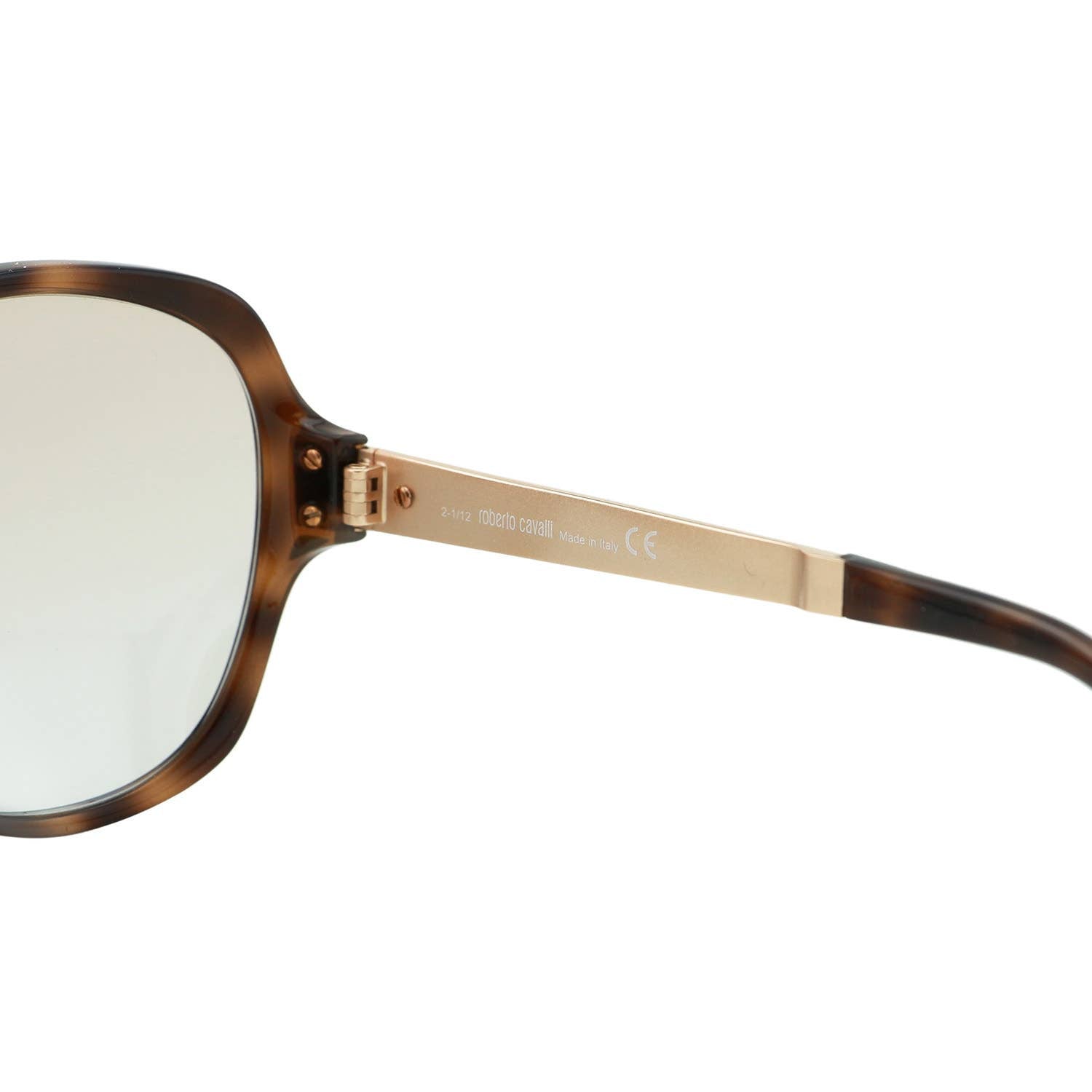 Women Oversized Havana Brown Snake Sunglasses RC649S-52L