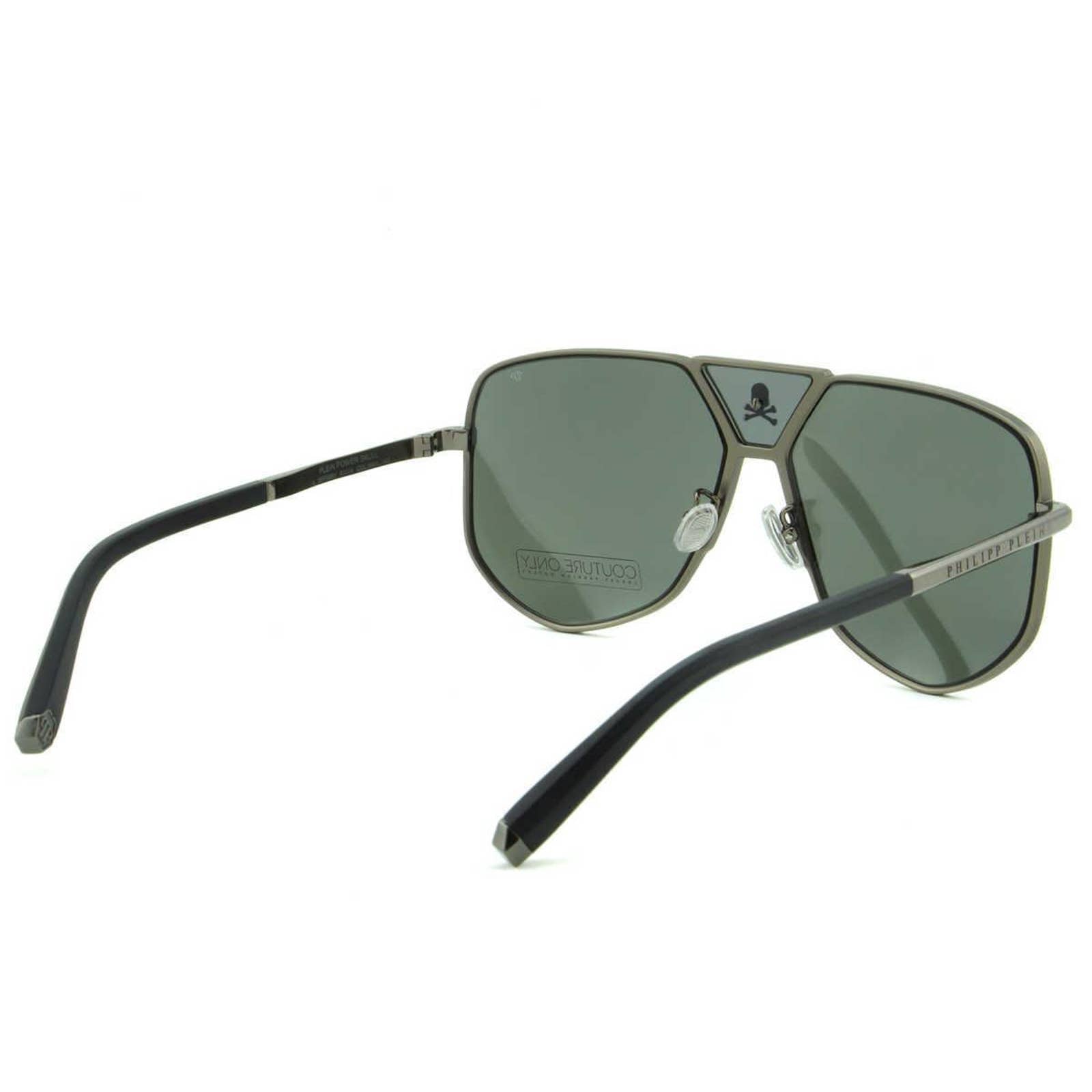 Men Aviator Gunmetal Titanium Sunglasses
