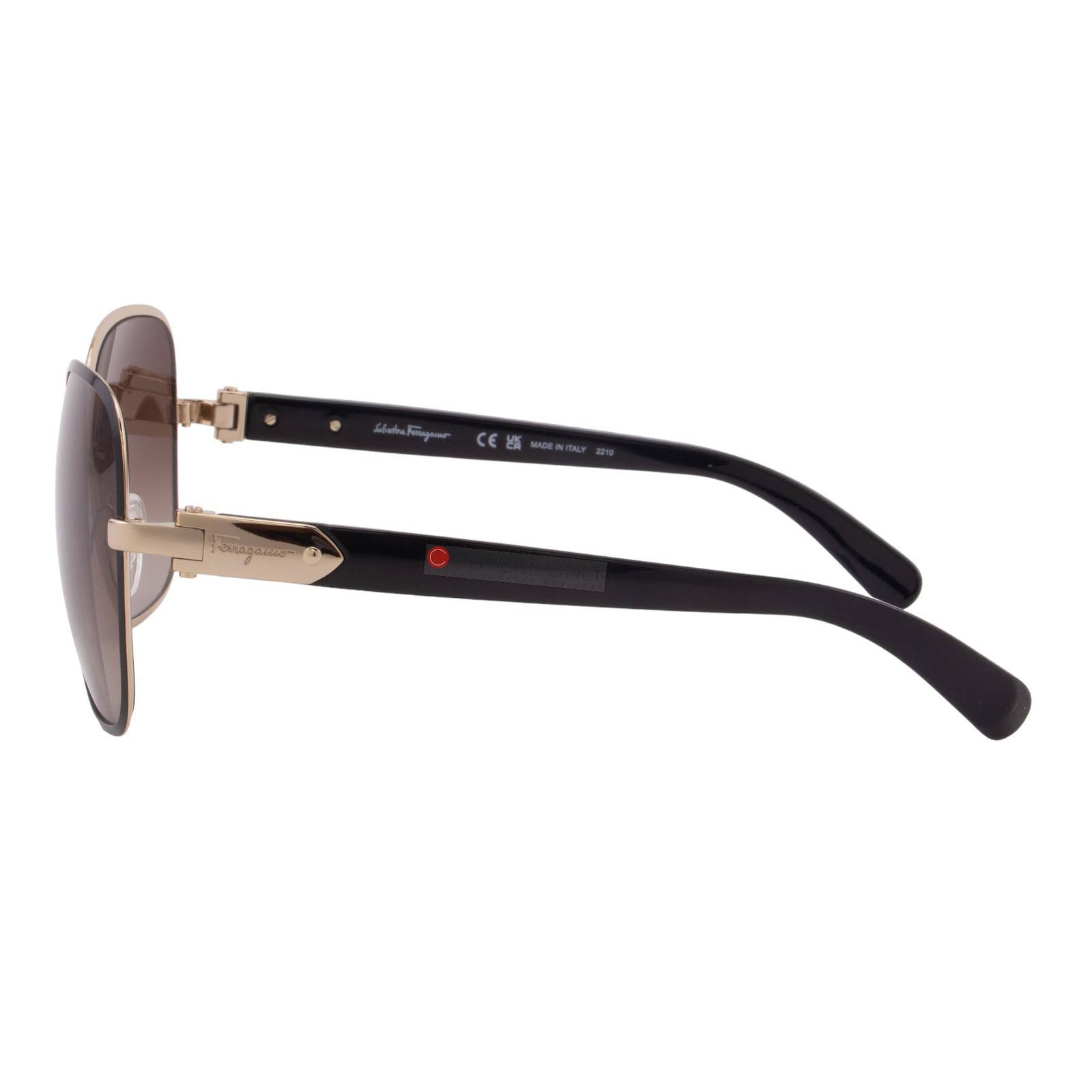 Women Oversized Rectangular Black Sunglasses SF150S-733