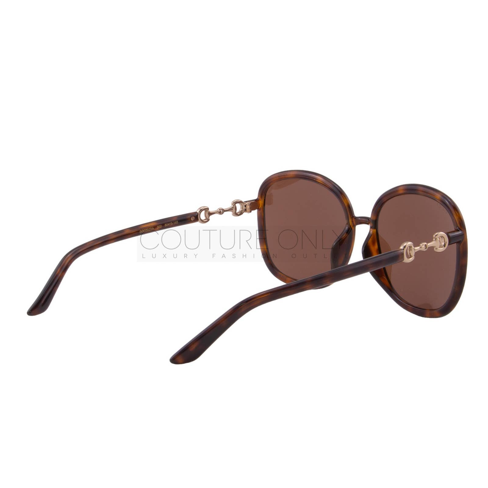 Women Oversized Havana Brown Sunglasses GG0892SA-002