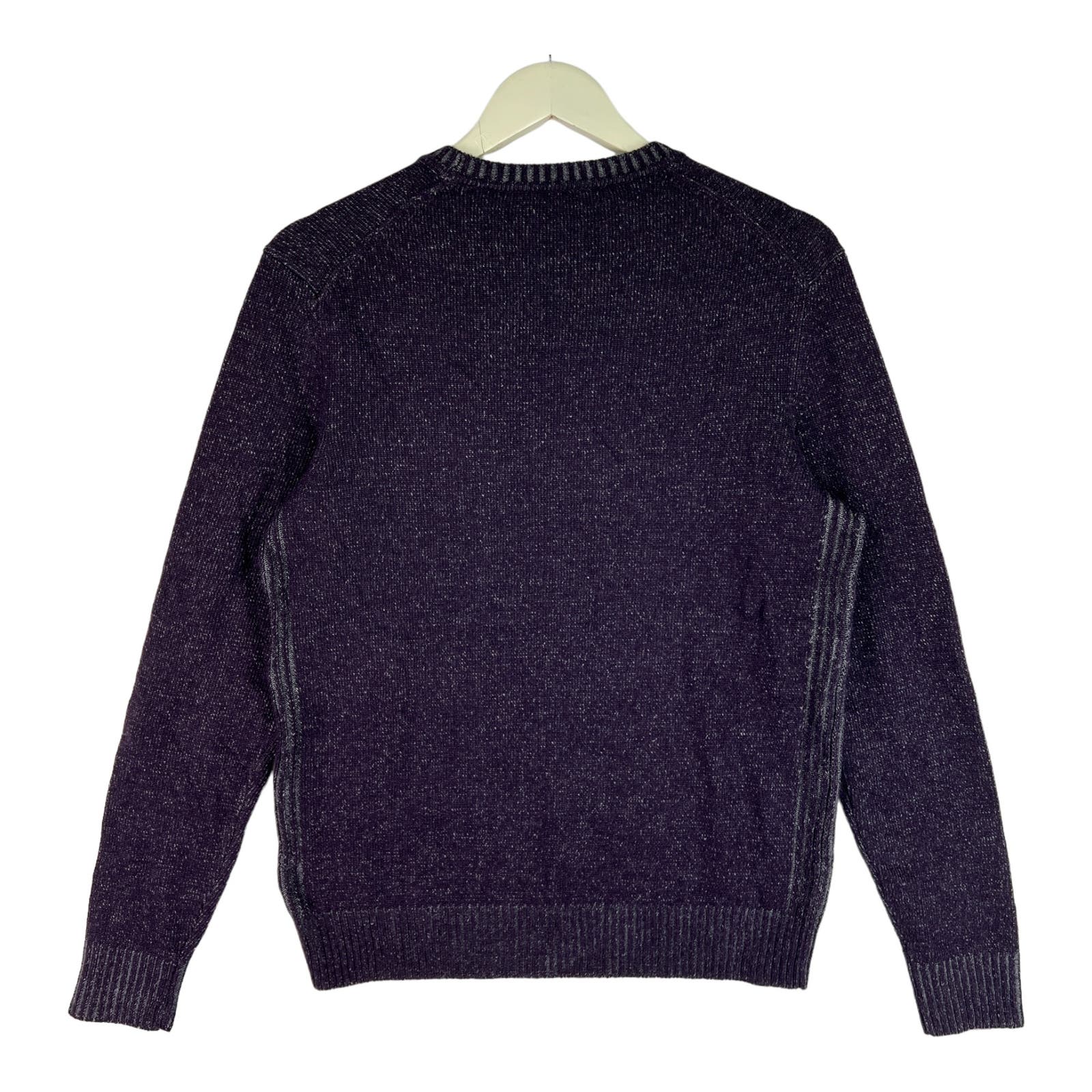 Dylan Gray Men Purple Grey Crew Neck US S Sweatshirt
