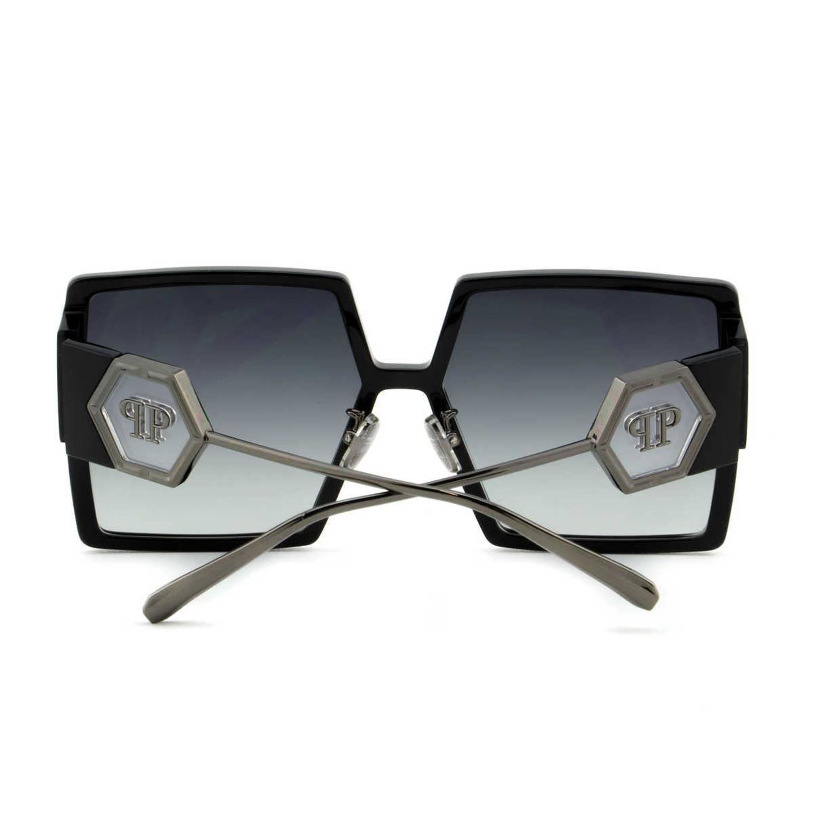 Diva Women Oversized Square Black Sunglasses