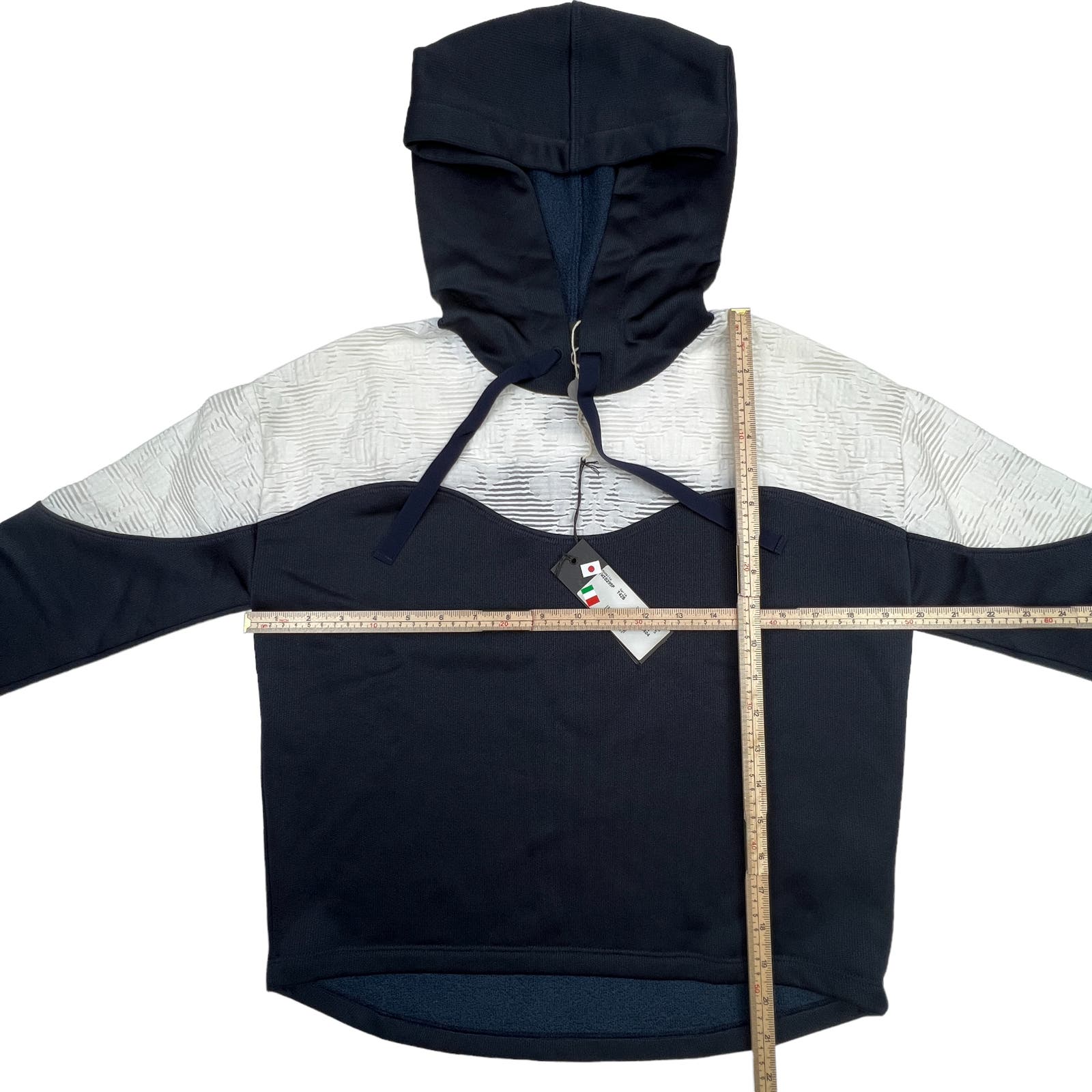 Twisty Parallel Universe Men US S Navy White Hoodie