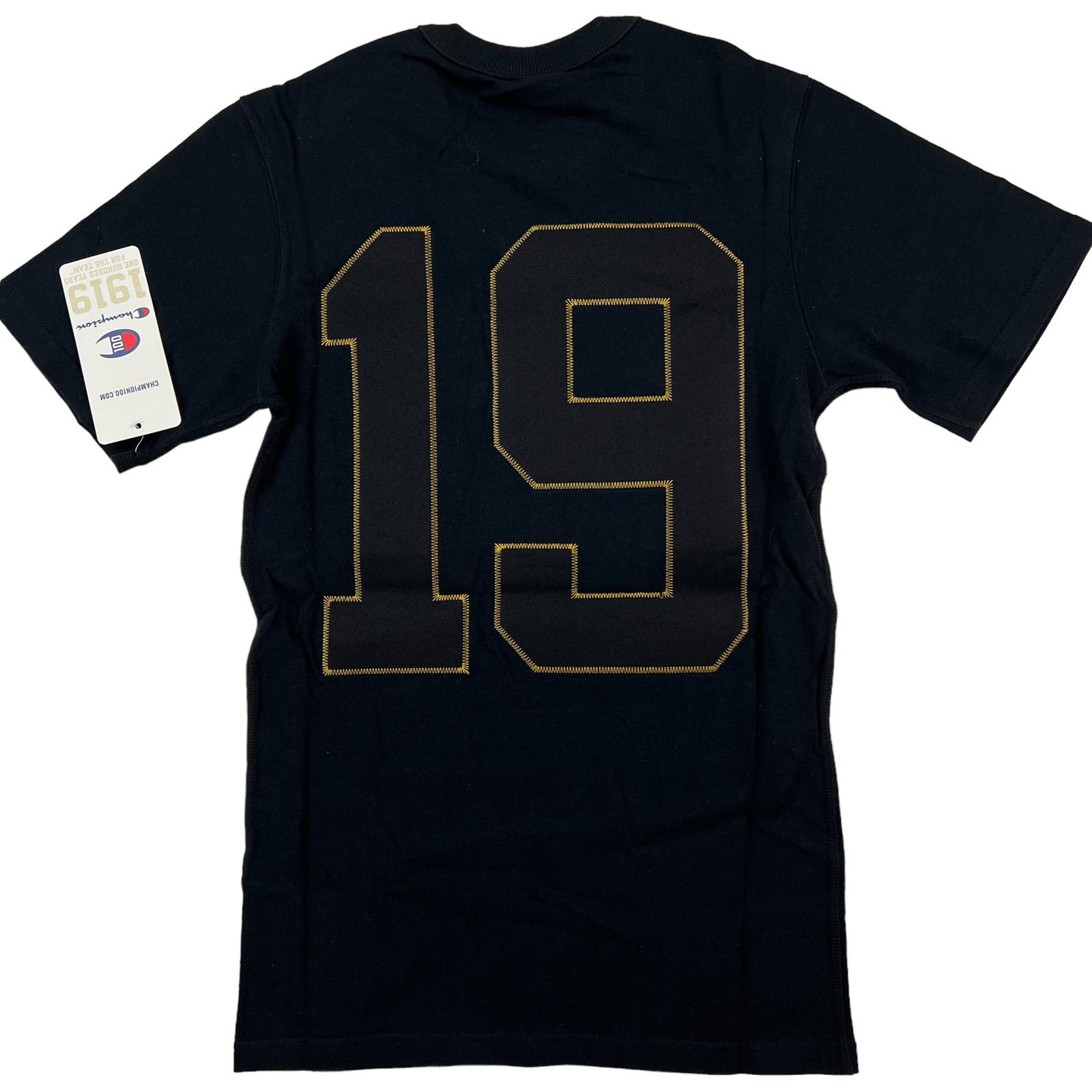 Champion Men Black T-Shirt US XS Century Collection Tee