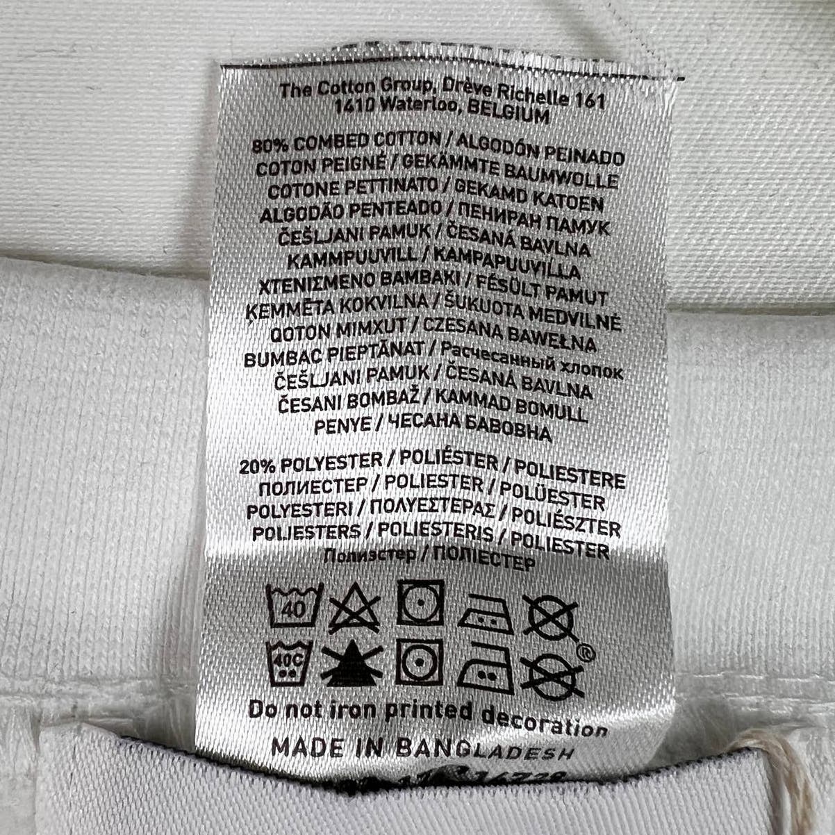 Mki Miyuki Zoku Men White  Sweater US XL Basic Crew Sweatshirt