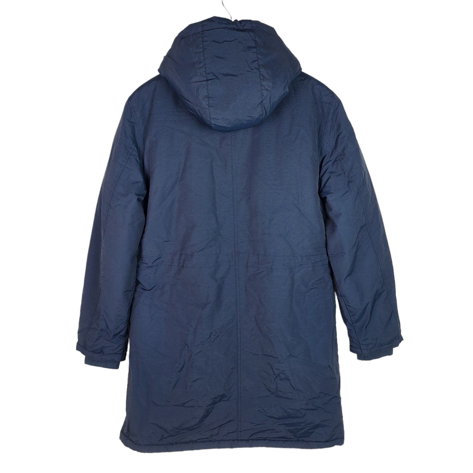 Wesc Men Blueberry Blue US M Full Zip Winter Parka Jacket