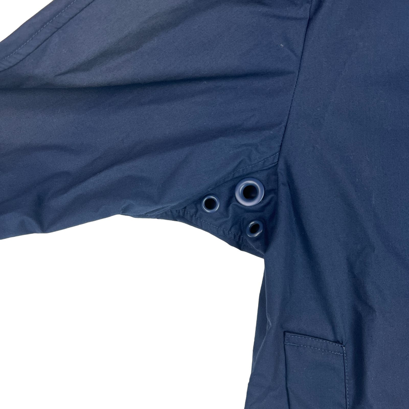 Sempach Men Navy Hooded Jacket US L Adjustable Windbreaker