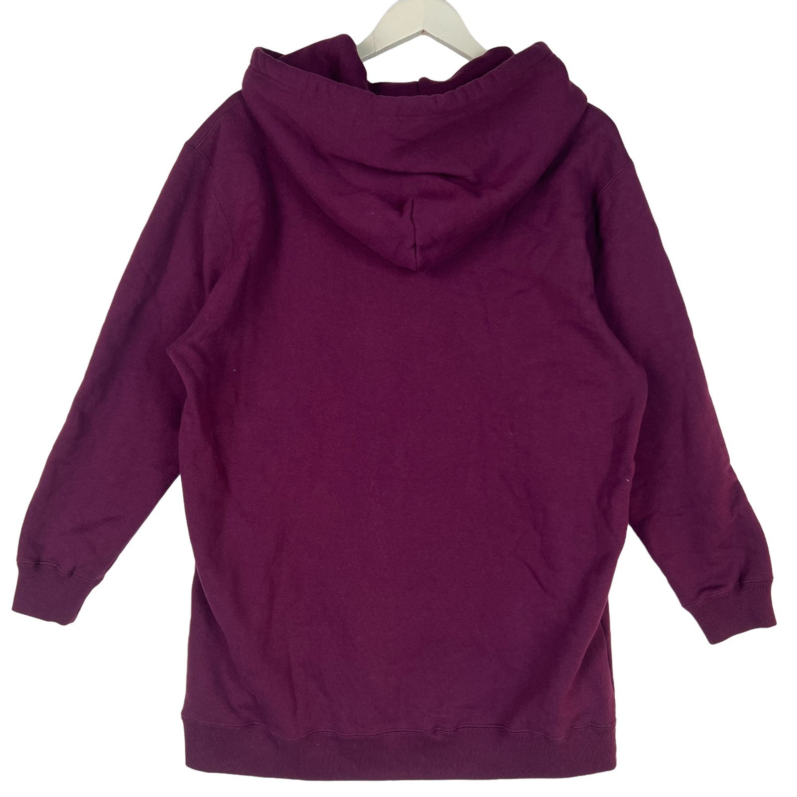 White Mountaineering Burgundy Hoody US S Long Sleeve Unisex Pullover