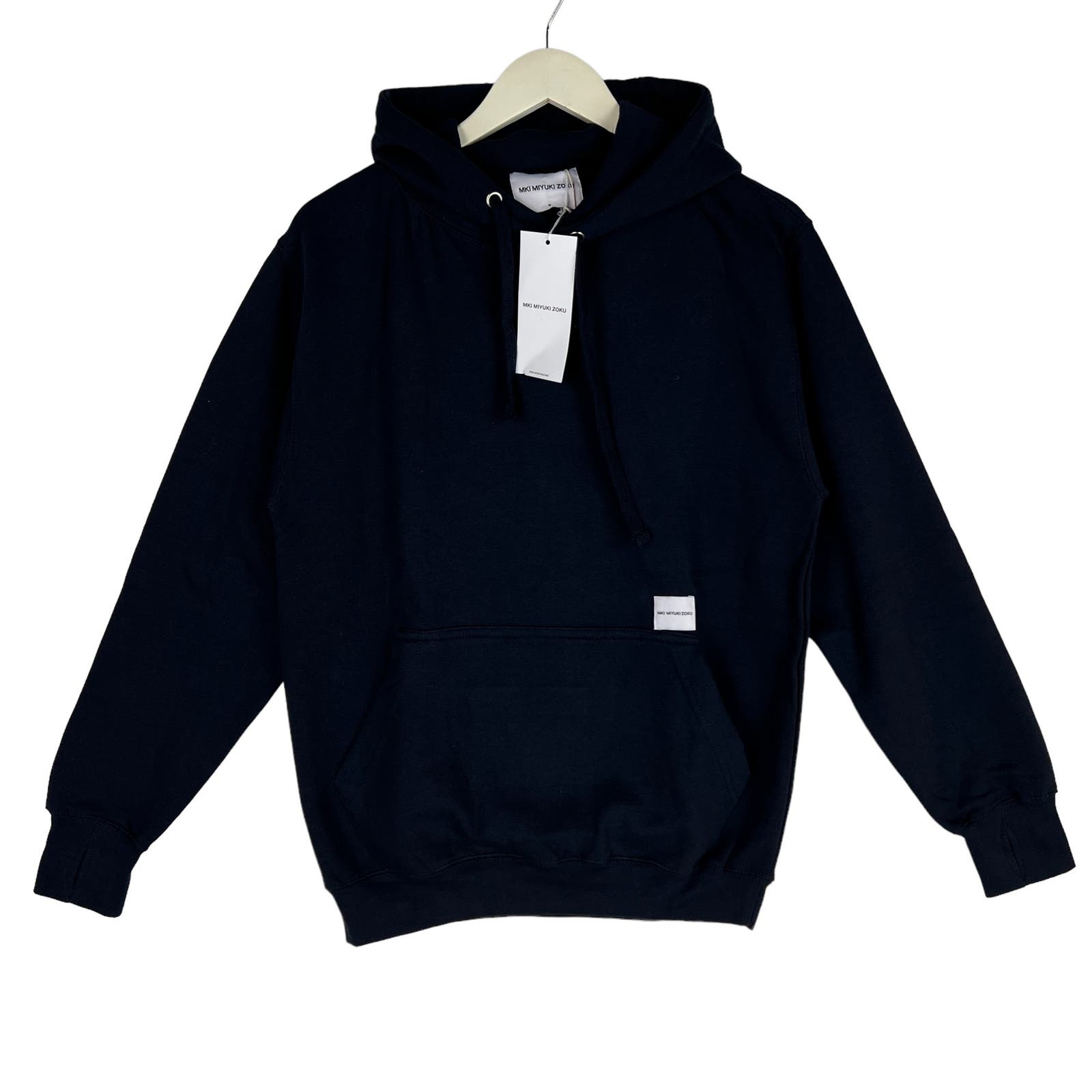 Mki Miyuki Zoku Men Sweatshirt US S Navy Sporty Casual Hoody