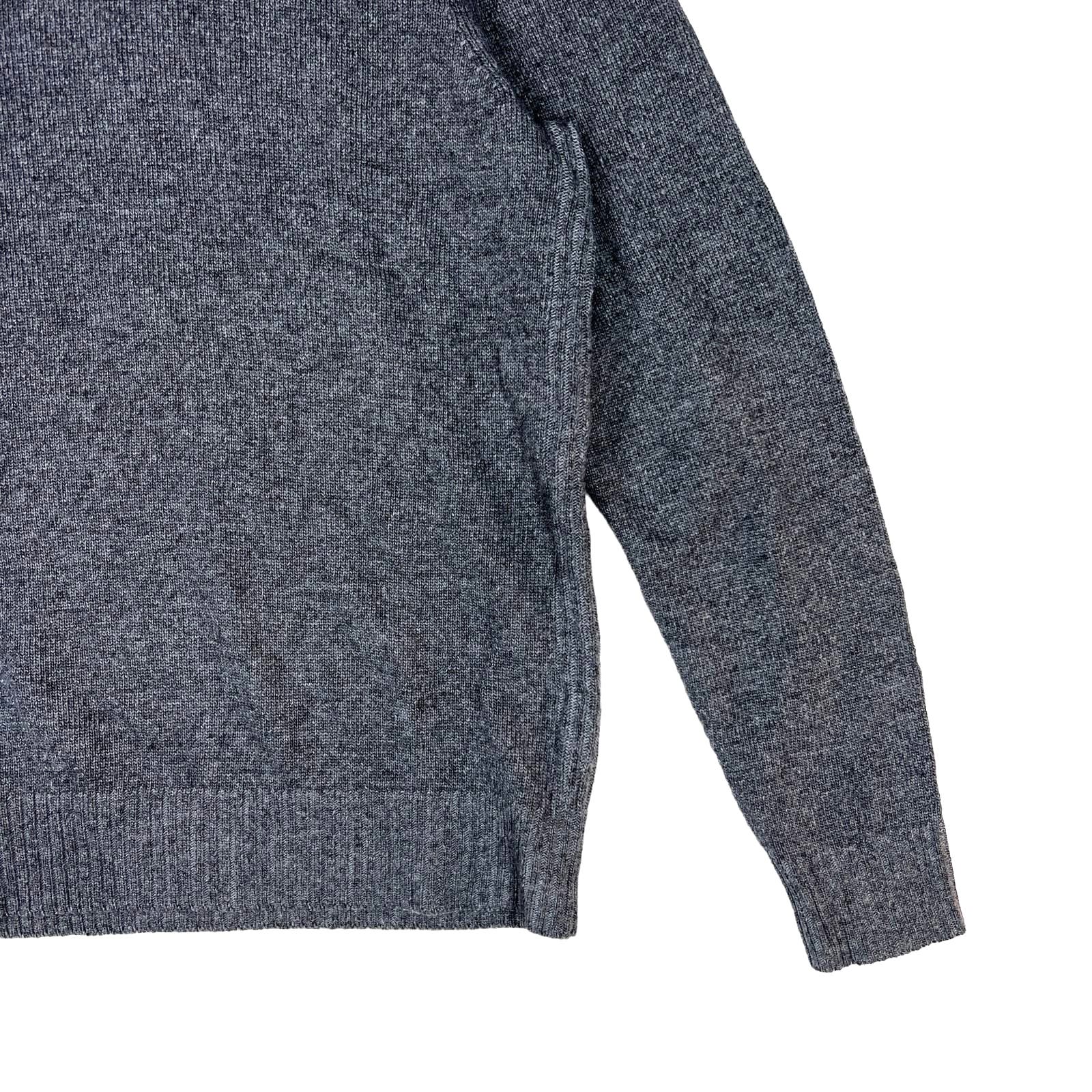 Dylan Gray Men Crewneck Long Sleeve US S Wool Cashmere Sweatshirt