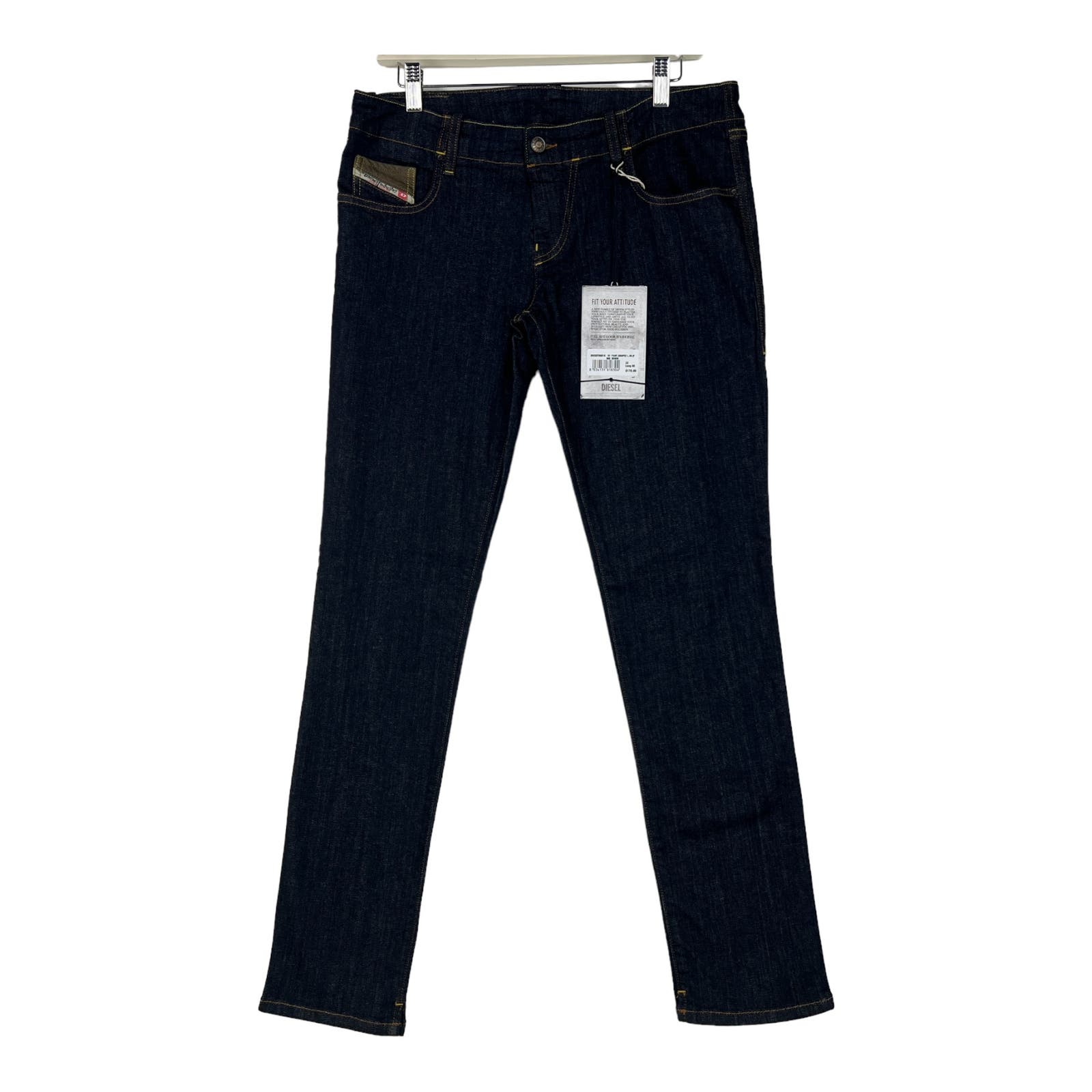 Diesel Women Denim Blue Jeans US 32 Wash Super Skinny