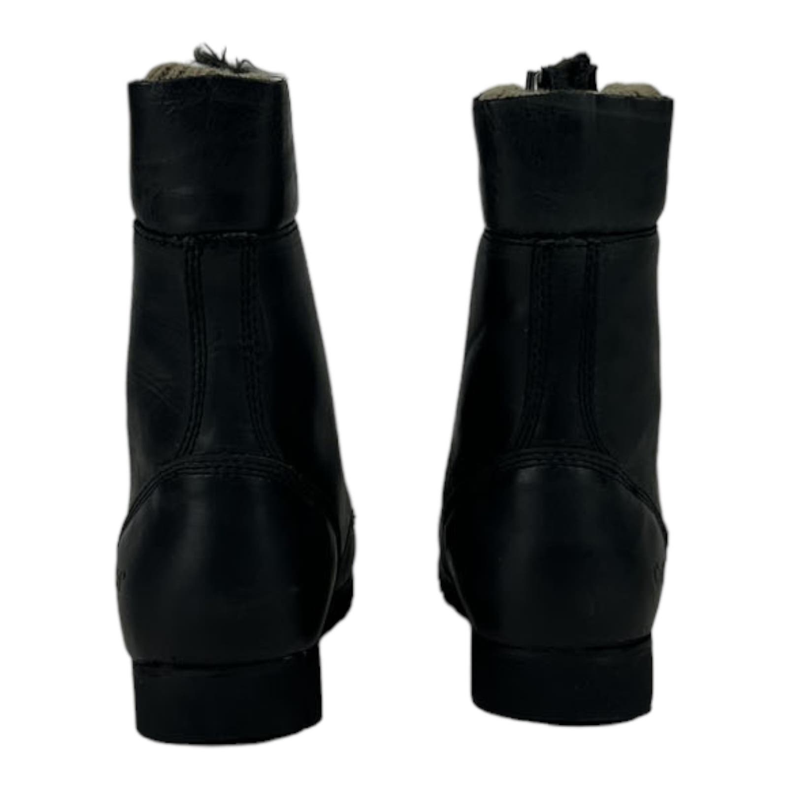 Caterpillar CAT Women US 7.5 Winter Alexi Combat Black Ankle Boots