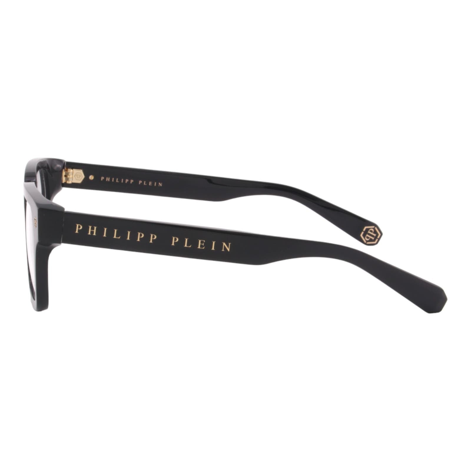 Men Glasses VPP055W-0700 Black & Gold Optical Square Frame