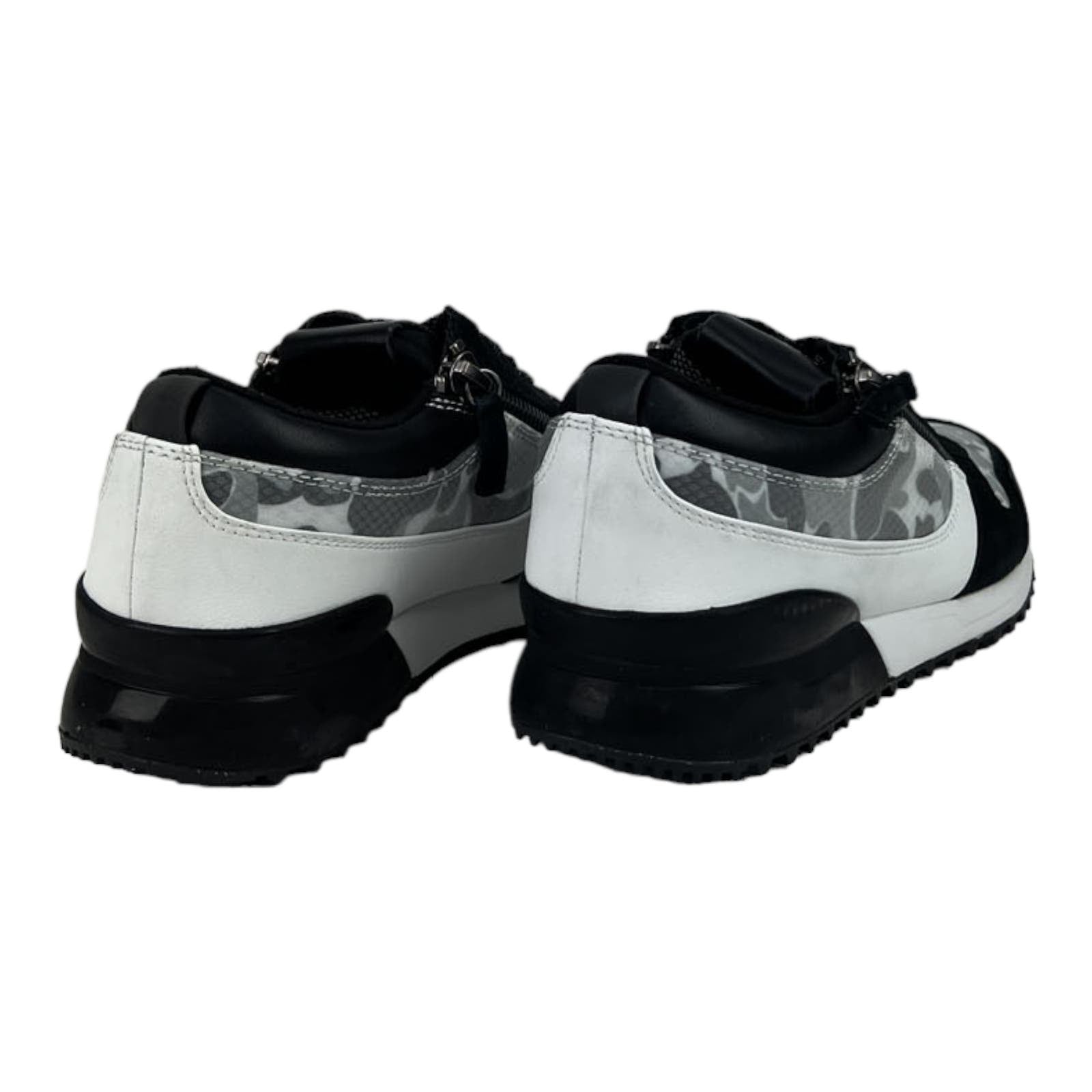 SNKR Project Men US 11.5 Rodeo 1.5 Black Grey Camo Sneakers
