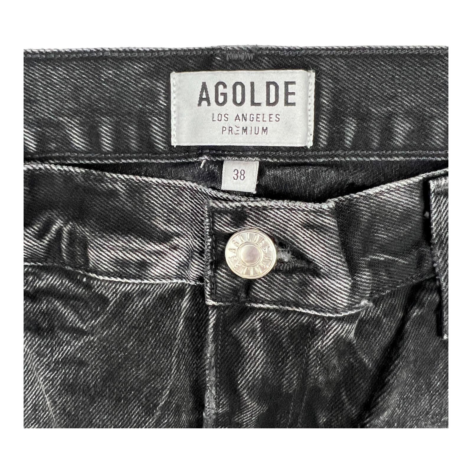Agolde Men Jeans US 38 Slim Fit Denim Washed Casual Cotton