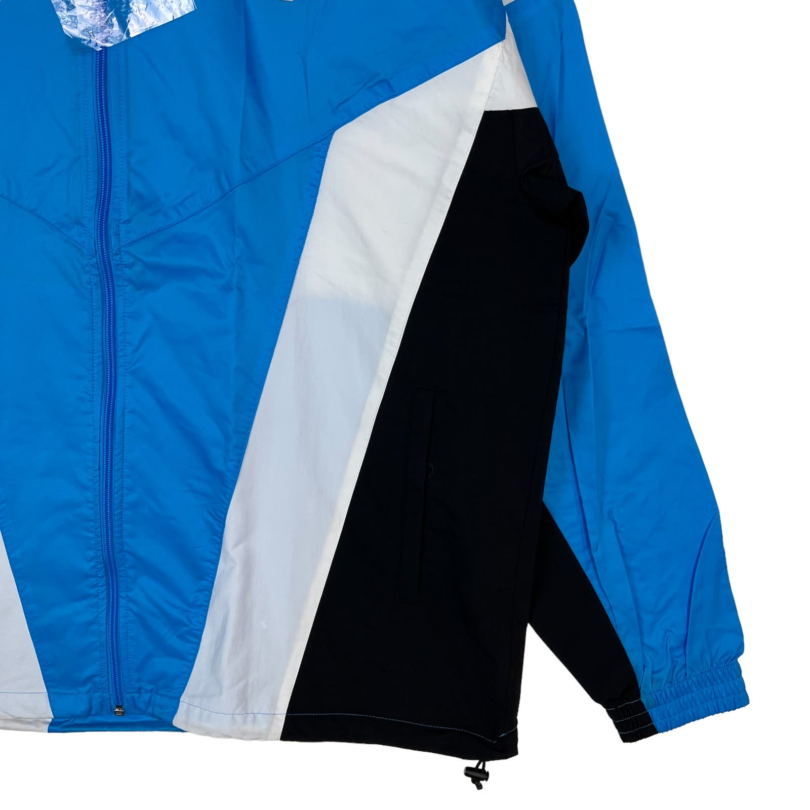 Reebok Classic Men Blue Windbreaker US XL Track Jacket Zip Up