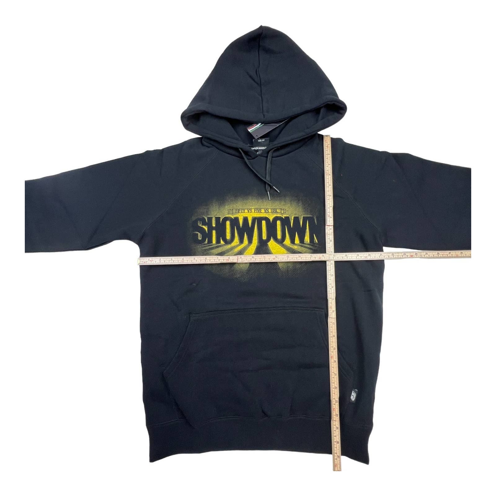 FiftyFiveDSL by Diesel Men Black Hoodie US L Sweatshirt Fowdown