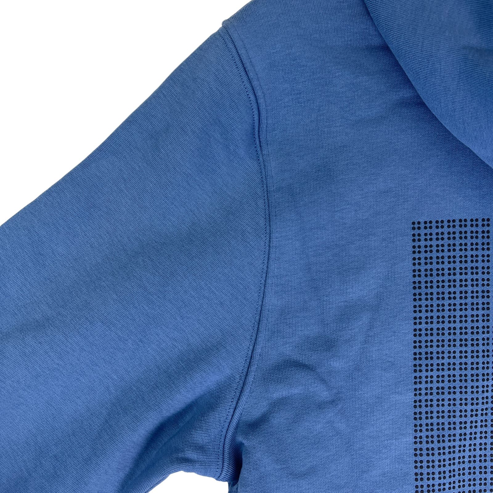 Theory Men Blue Dust Hoodie US S Pull-On Sweatshirt Long Sleeves