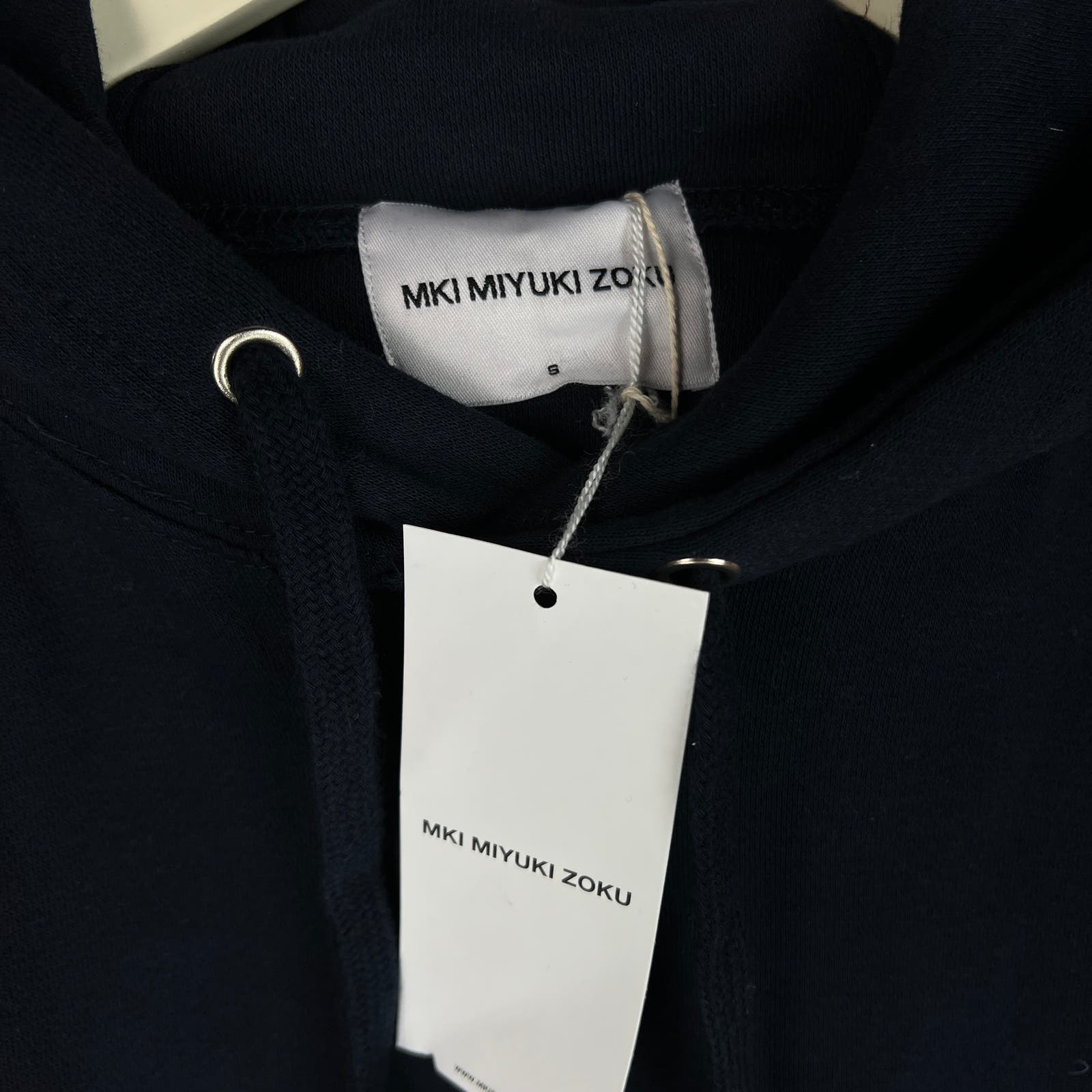 Mki Miyuki Zoku Men Sweatshirt US S Navy Sporty Casual Hoody