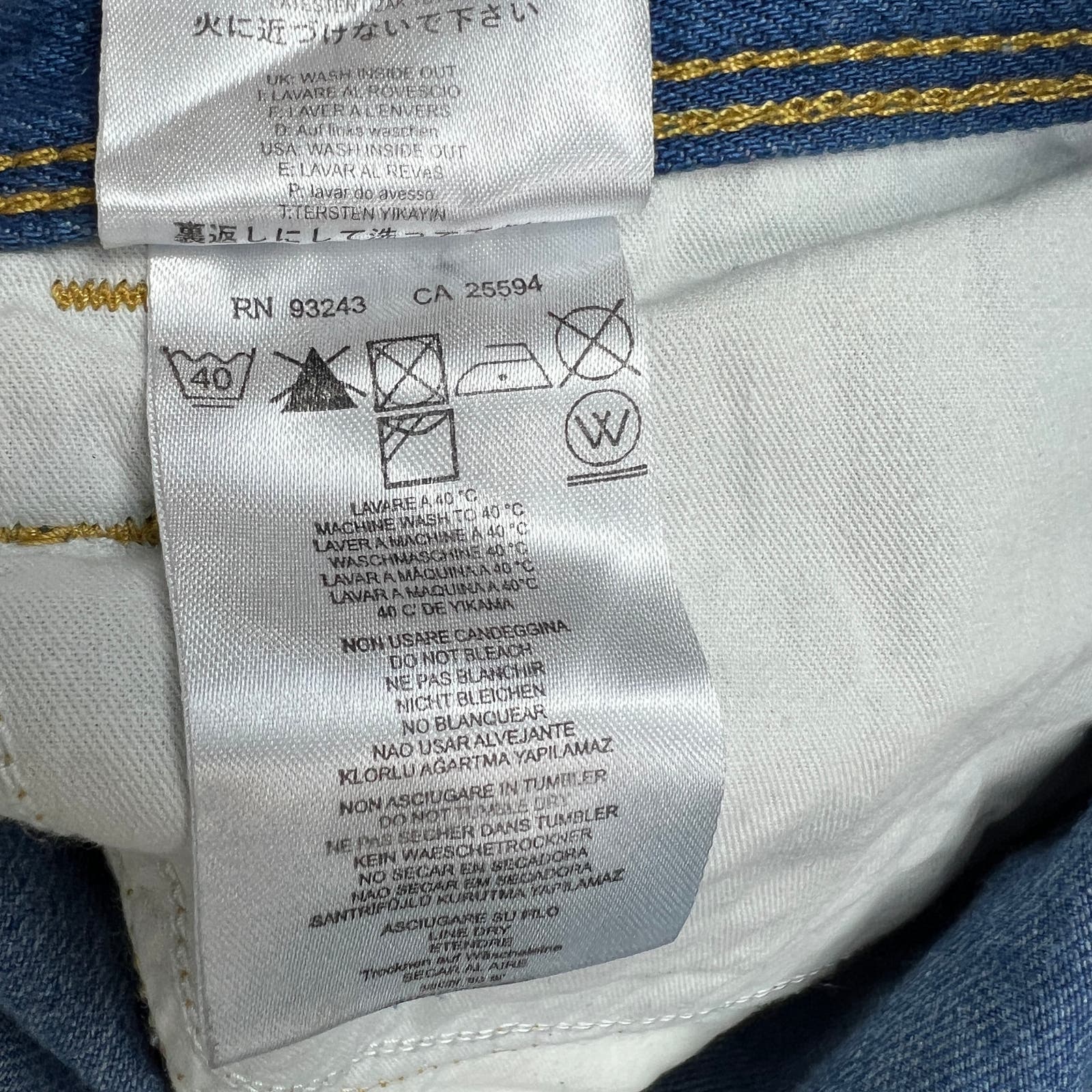 Diesel Pokus Men Denim Jeans US 29 Slim Fit Sticker Cotton