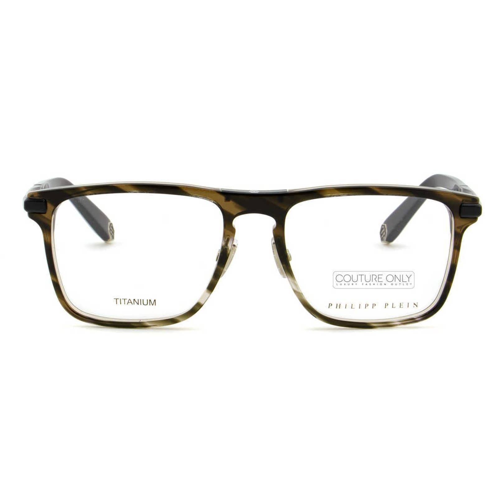 Men Optical Square Marble Gray Brown VPP019M-0XAS