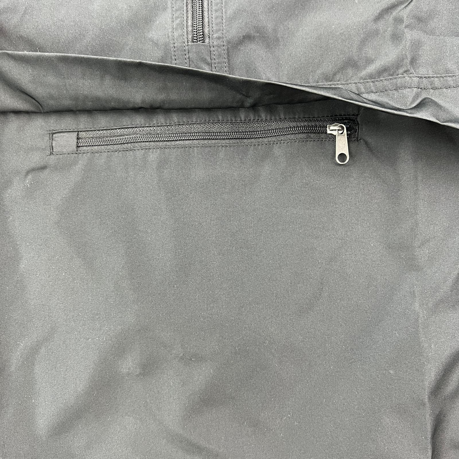 Champion Men Black Jacket US S Lightweight Windbreaker Hood Anorak
