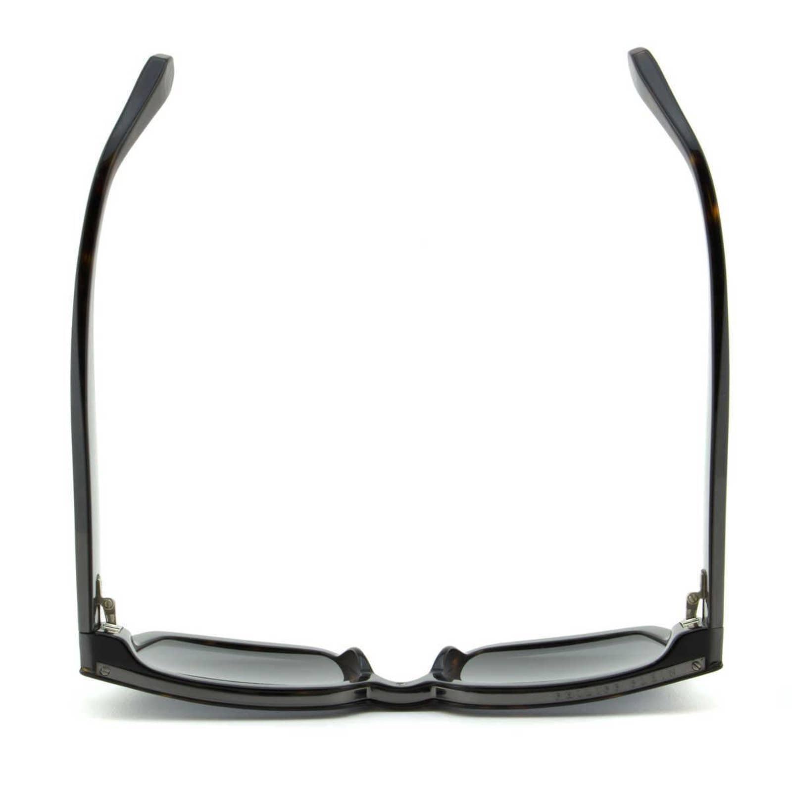 Men Havana Brown Square Sunglasses SPP005M-722X Havana Brown Acetate & Silver