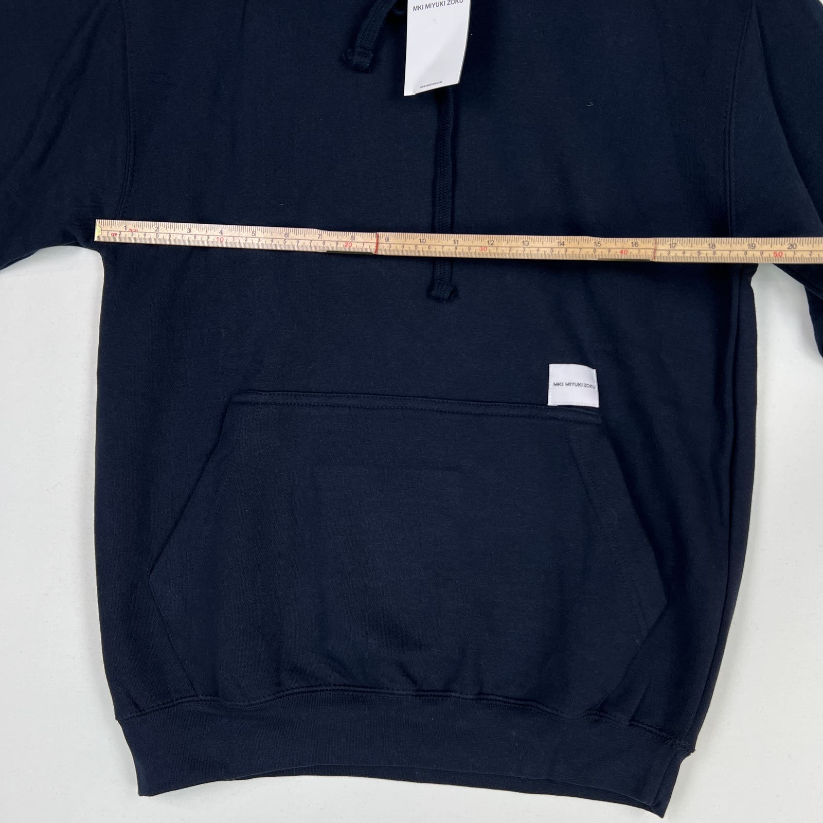 Mki Miyuki Zoku Men Sweatshirt US S Navy Sporty Casual Hoody