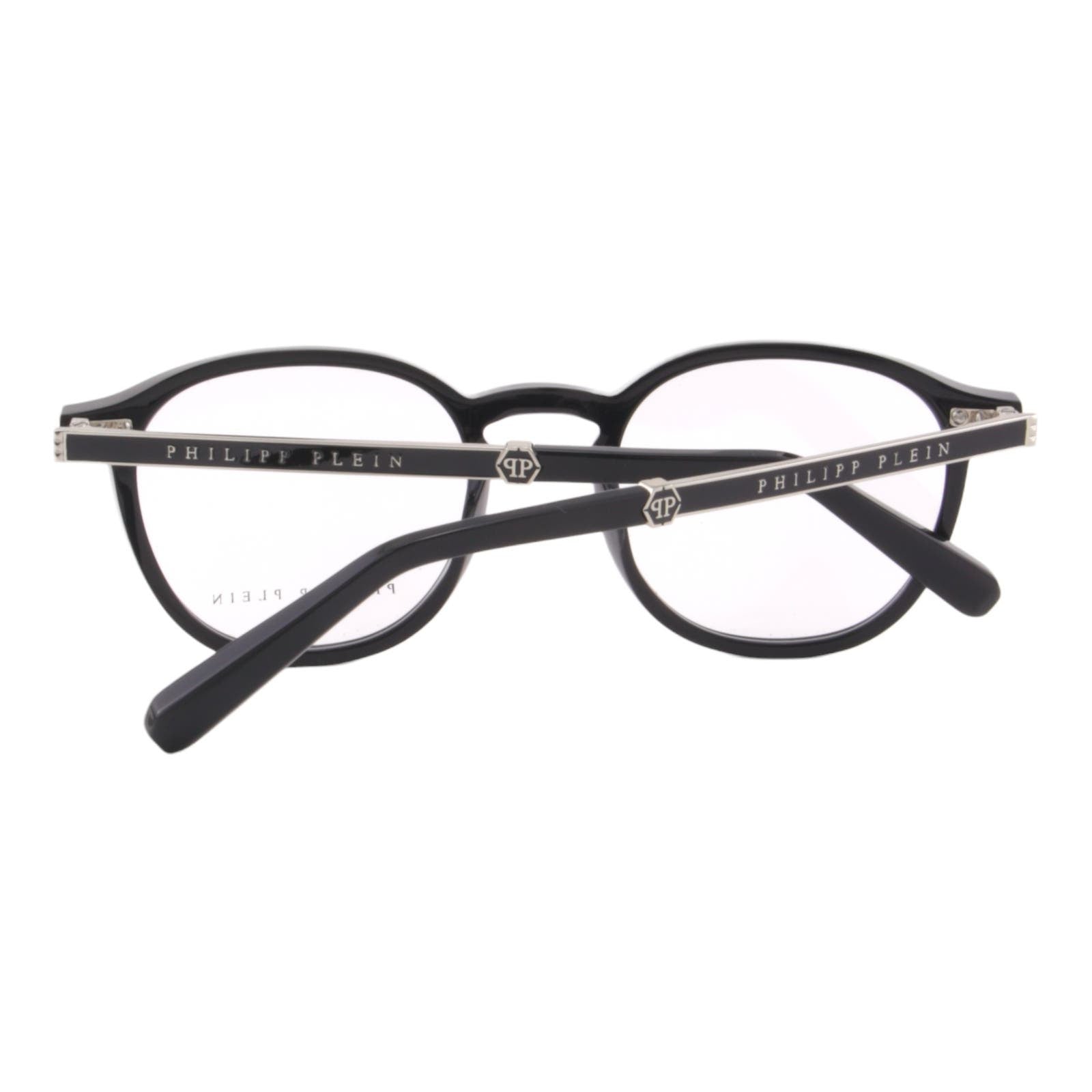 Men Panthos Glasses VPP057M-0700 Black Optical Frame Clear Lens