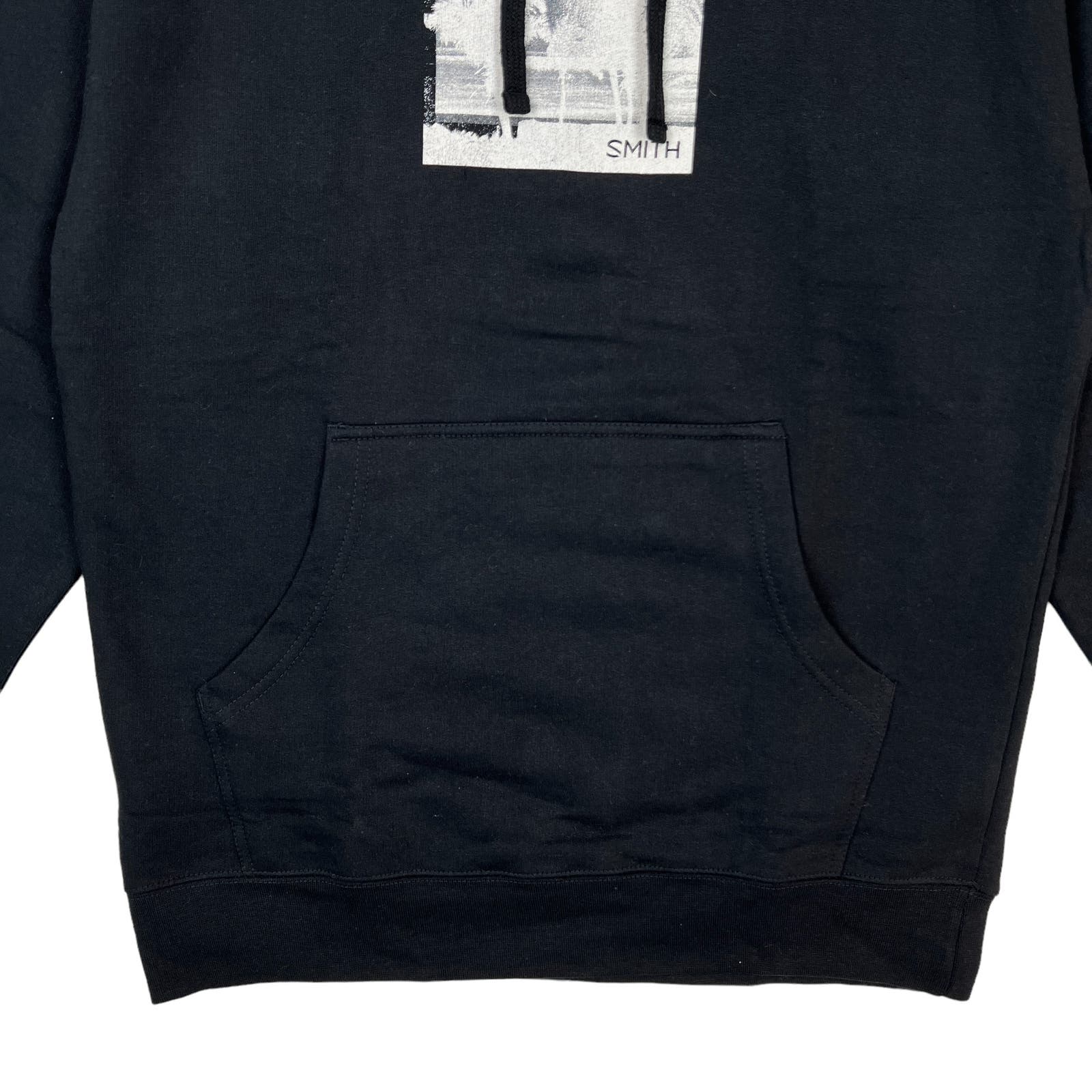 Smith Men Black Breaker US M Hoodie Cotton Long Sleeve
