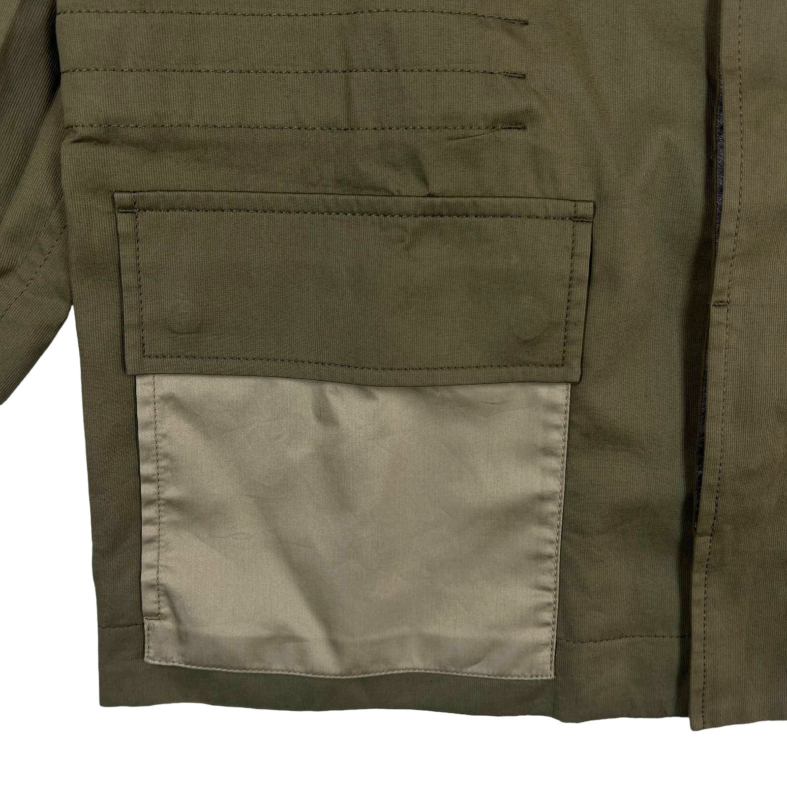 Marc Jacobs Men Olive Green Size IT 46 Twill Safari Jacket