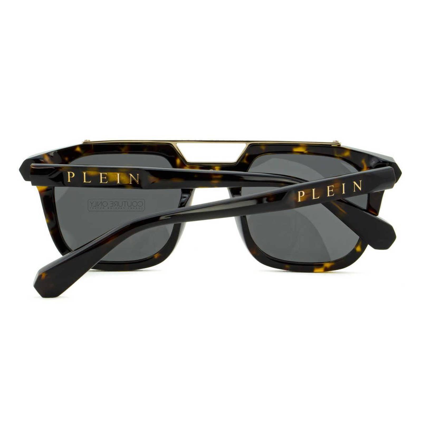 Men Havana Brown Square Pantos Sunglasses SPP001M-0722