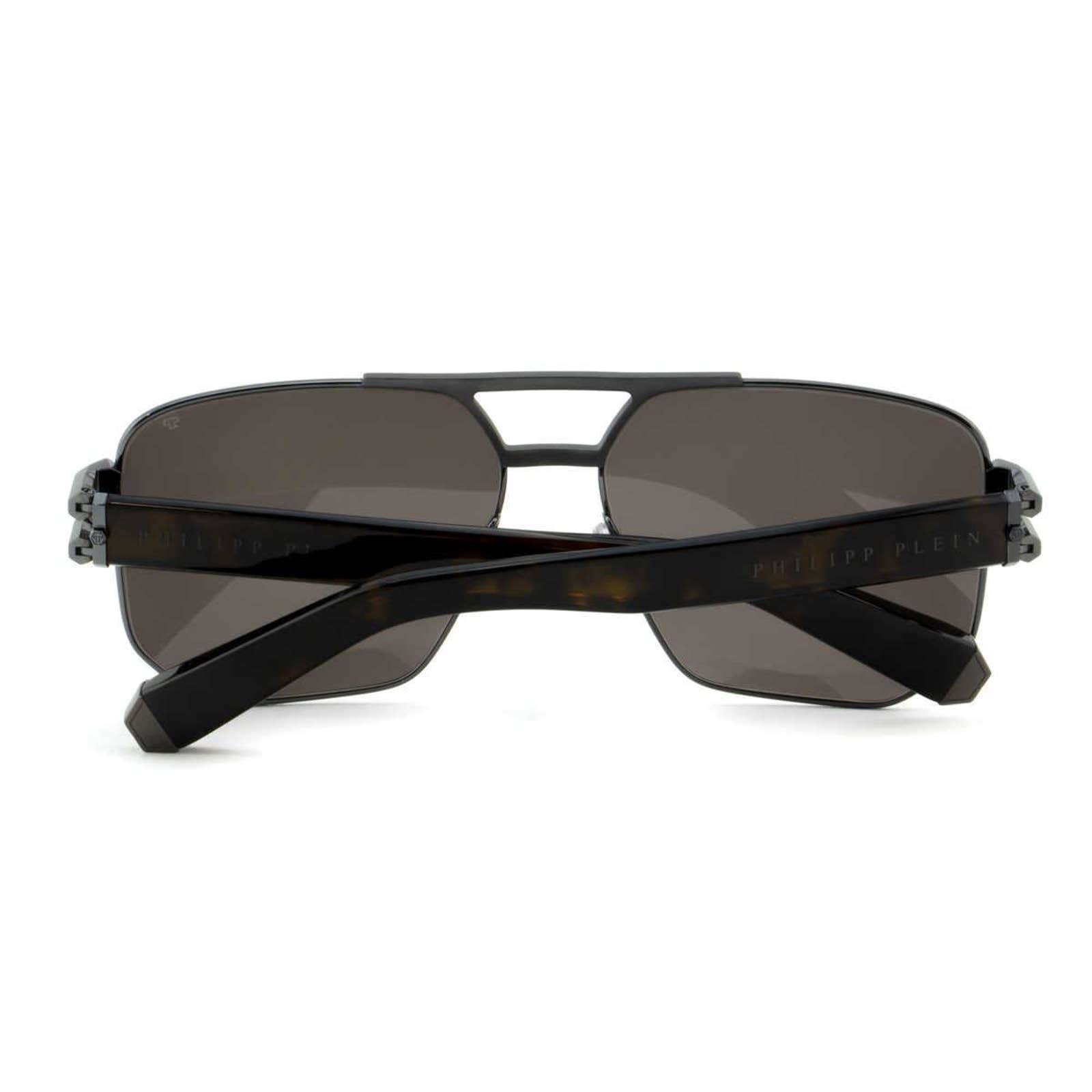 Men Gunmetal Titanium Square Sunglasses SPP012M-0584