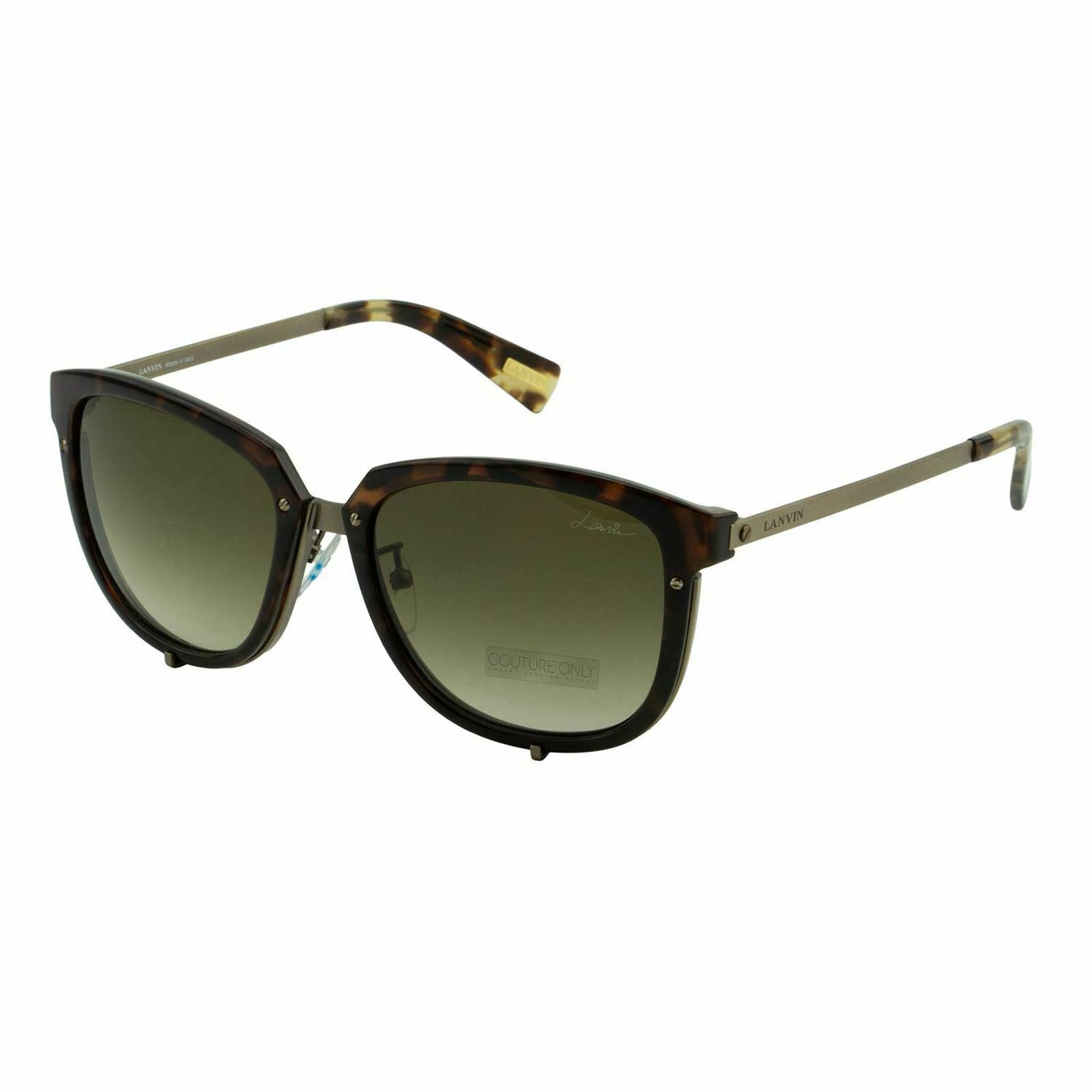 Women Brown Square Cat Eye Sunglasses SLN-046-8G2