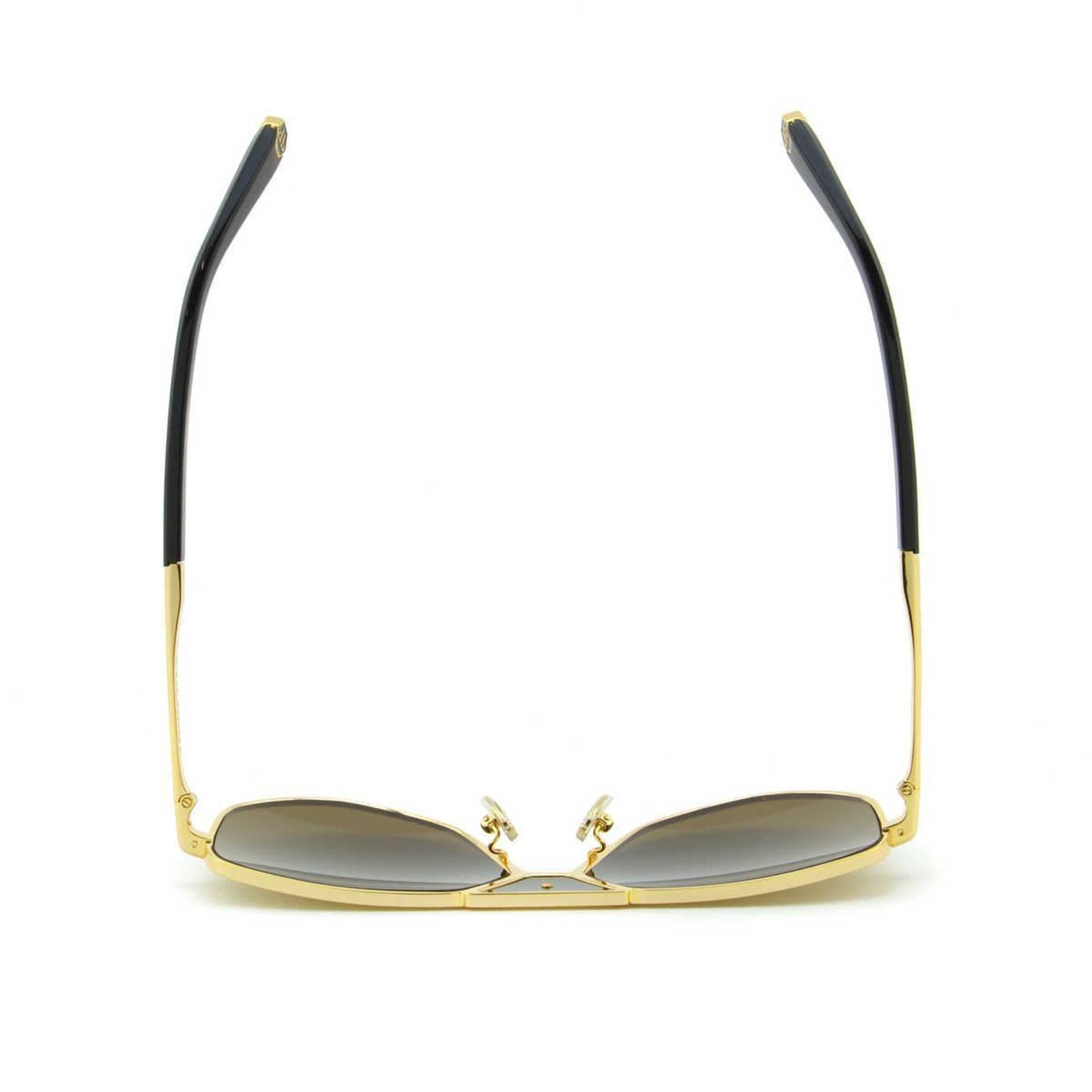 Men Aviator Gold Titanium Sunglasses
