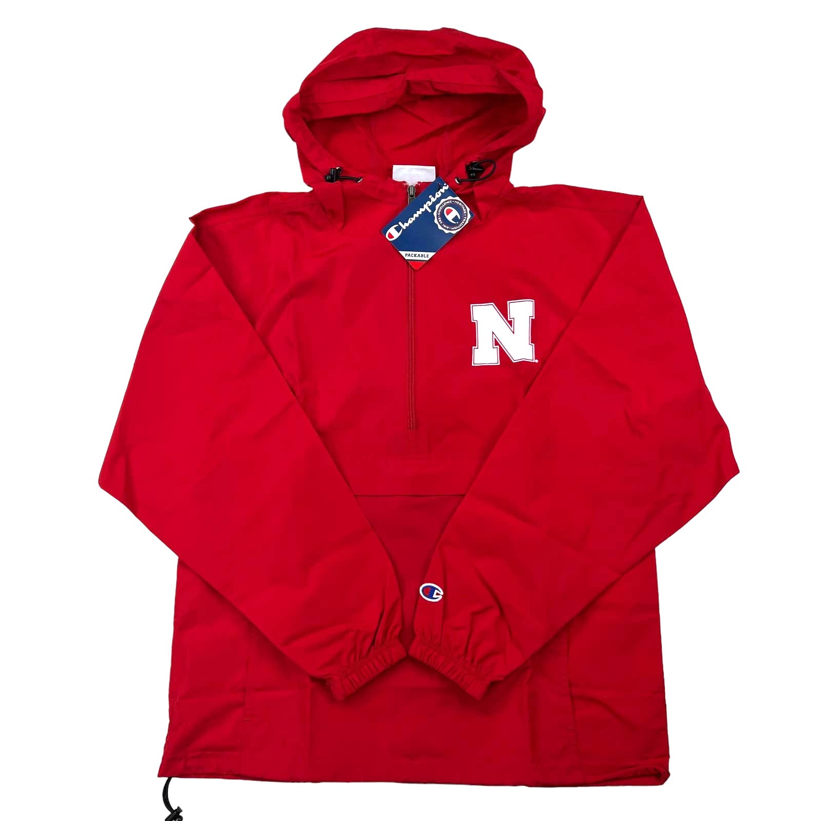 Champion Men Red Anorak US S Windbreaker jacket