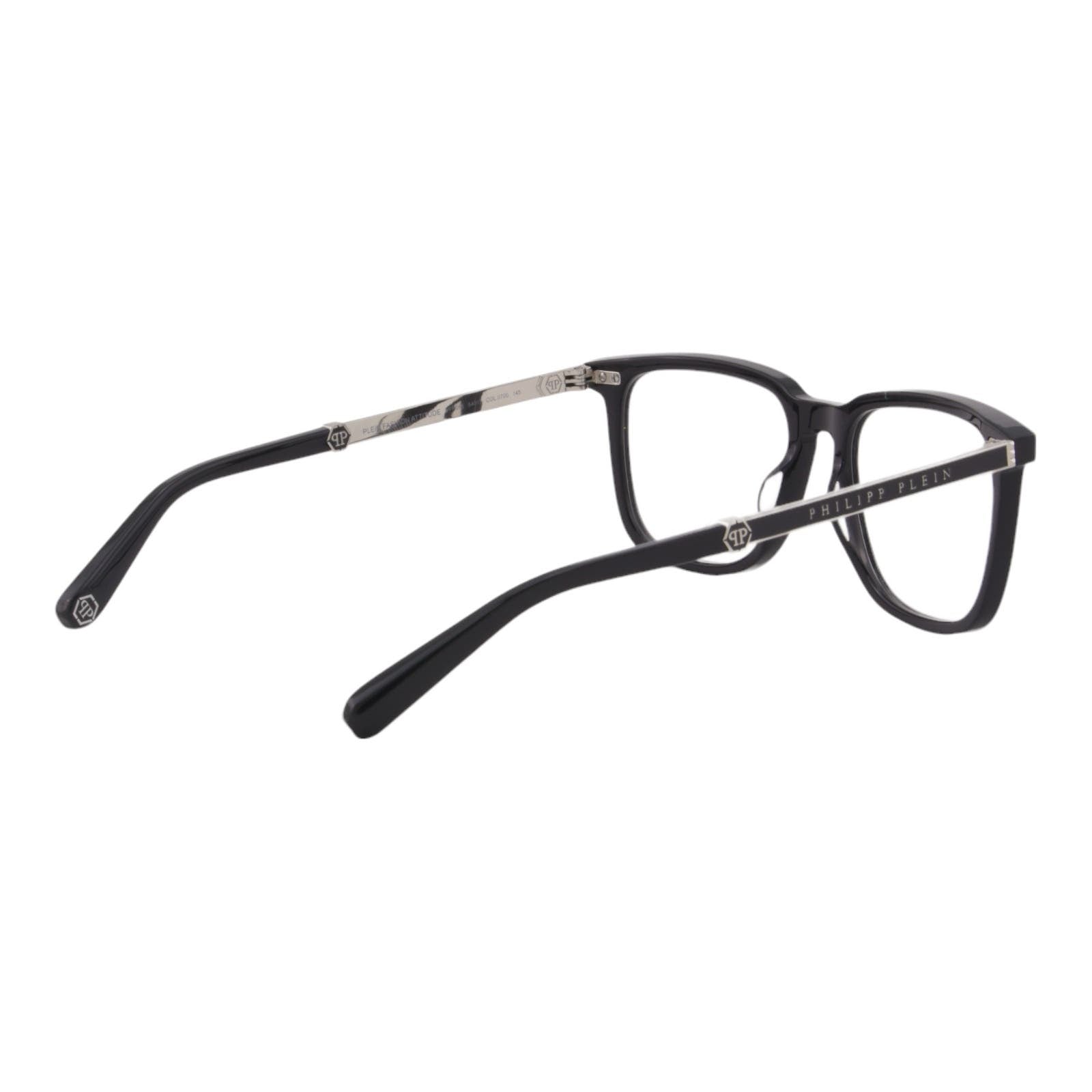 Men Square Glasses VPP058M-0700 Black Panthos Optical Frame