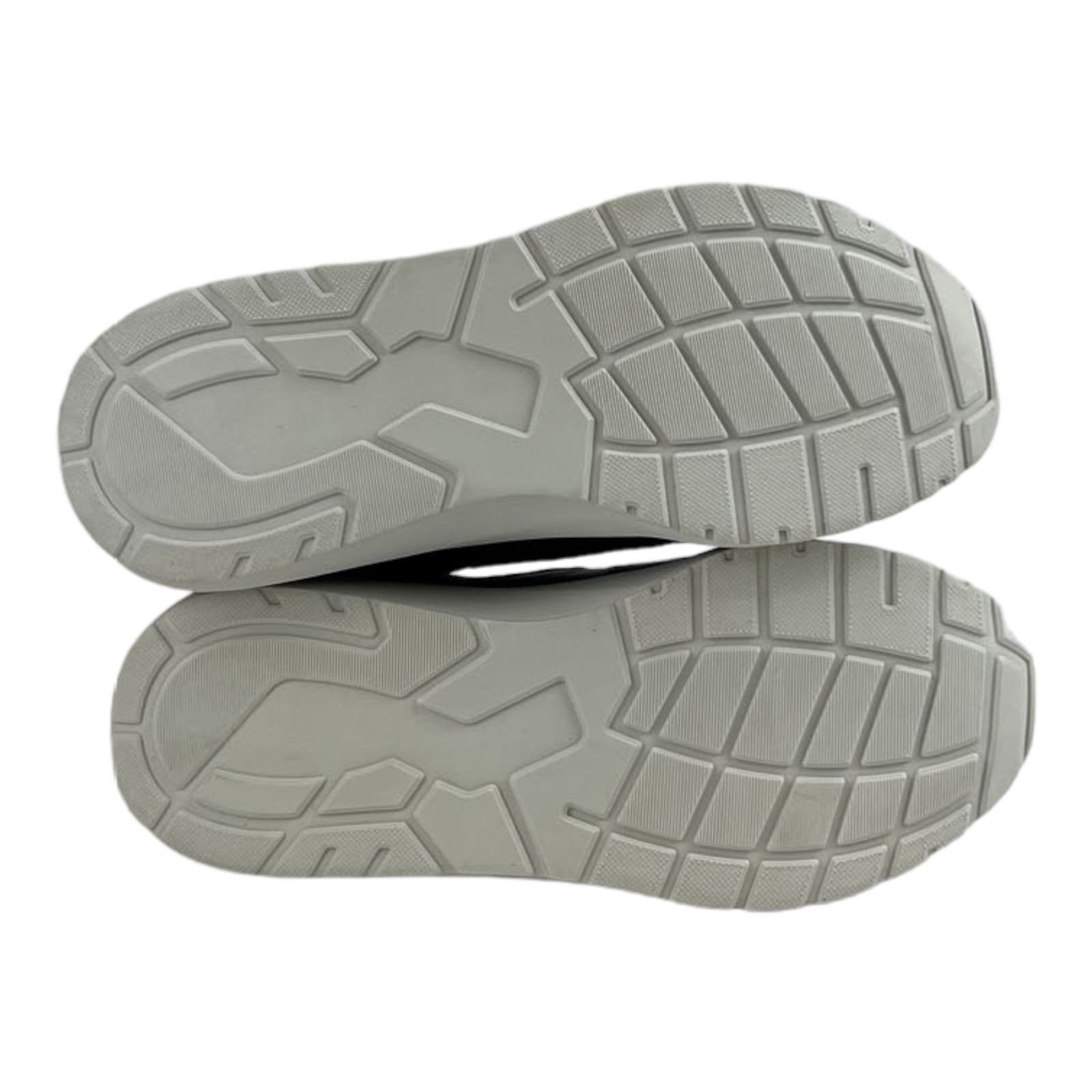 Kingside Men US 9.5 Phillip Black White Athletic Tetoron Laces Moc-Toe Shoes