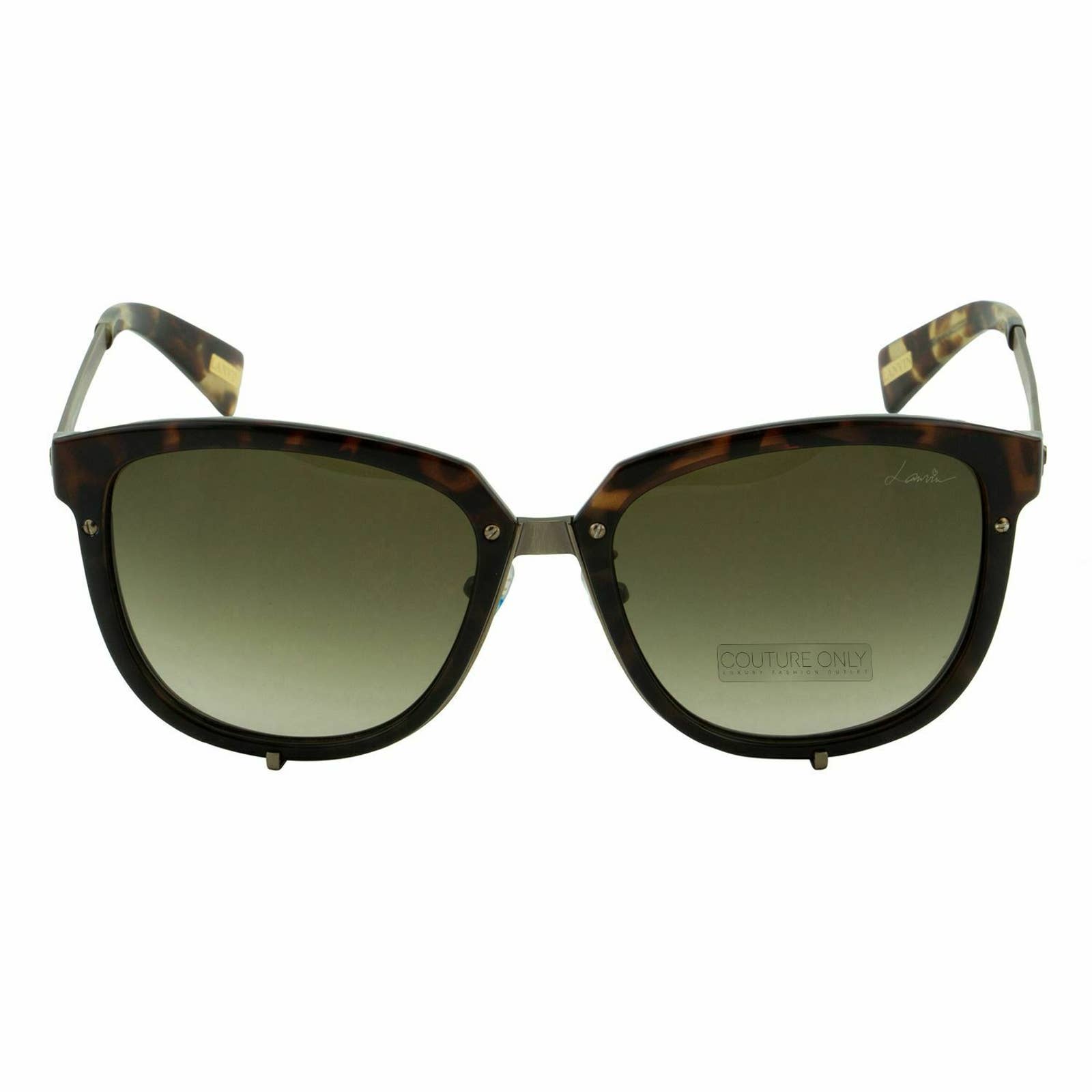 Women Brown Square Cat Eye Sunglasses SLN-046-8G2