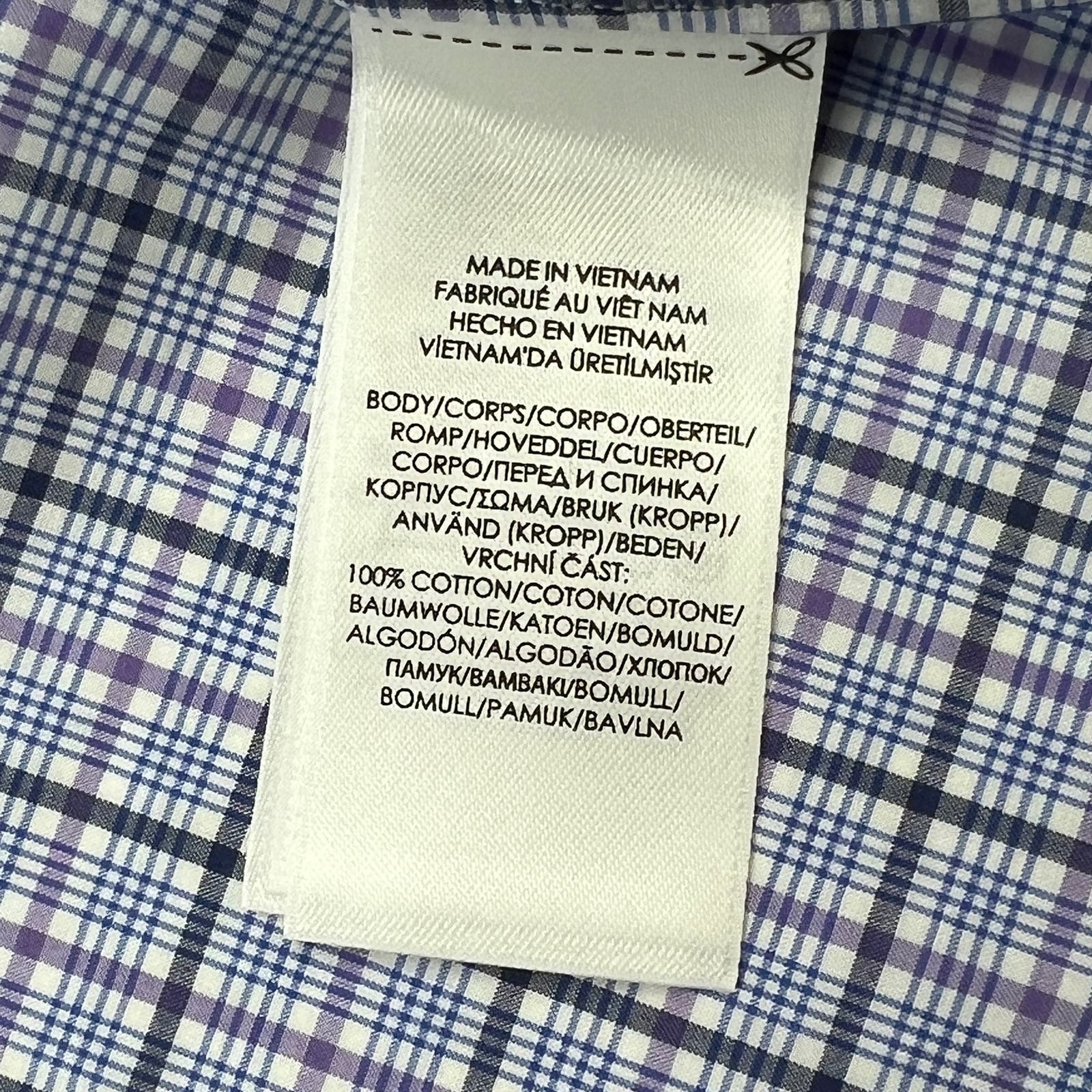 Ralph Lauren Men Blue Shirt US M Cotton Long Sleeve Button Down