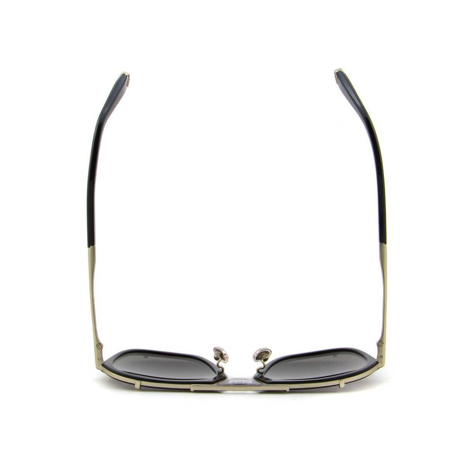 Men Black Aviator Titanium Sunglasses SPP010M-589X