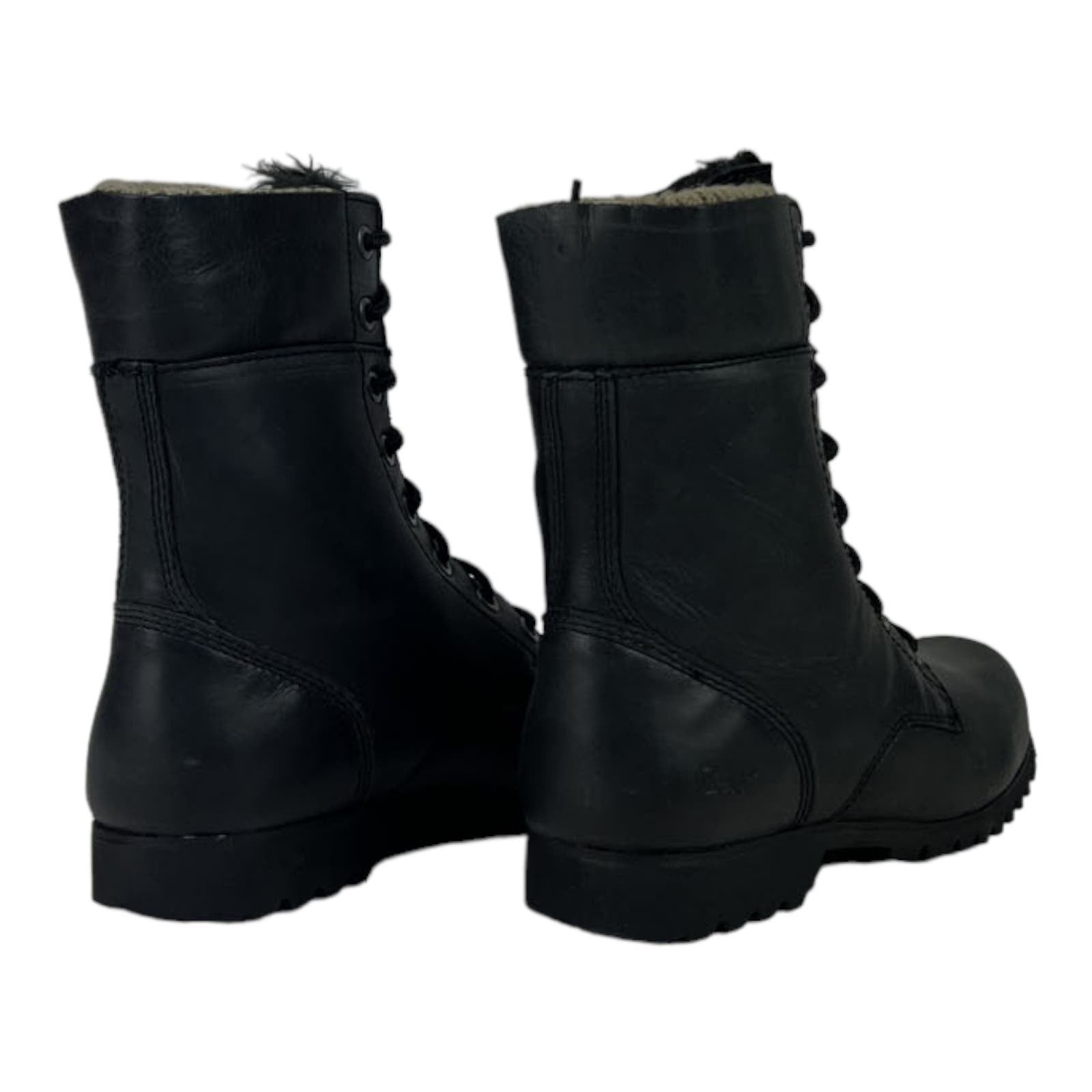 Caterpillar CAT Women US 7.5 Winter Alexi Combat Black Ankle Boots