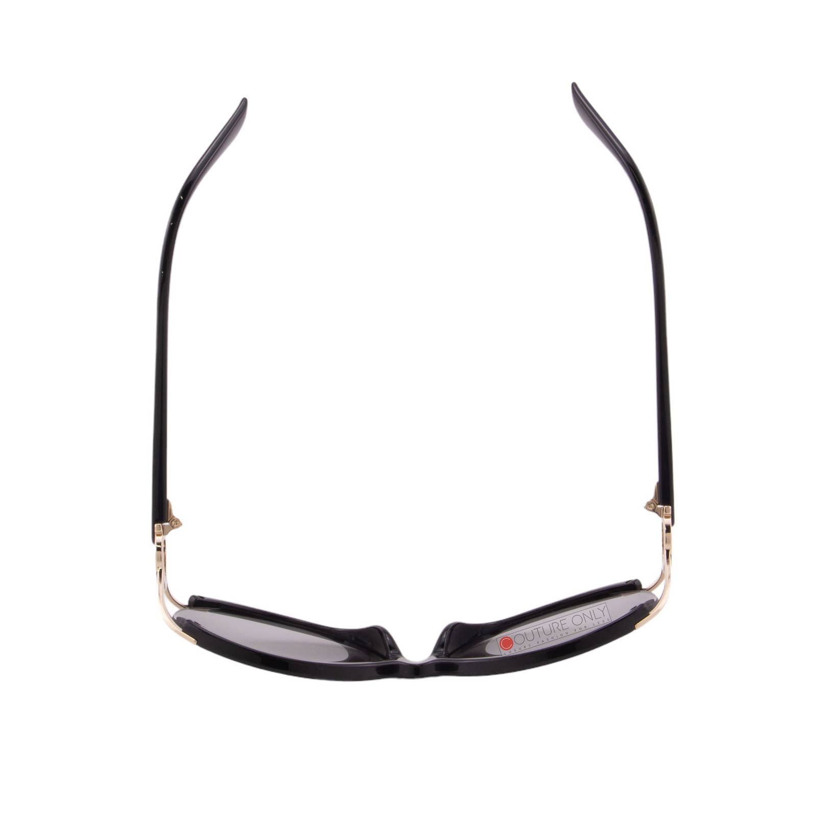 Women Round Oversized Black Sunglasses SF600S-001
